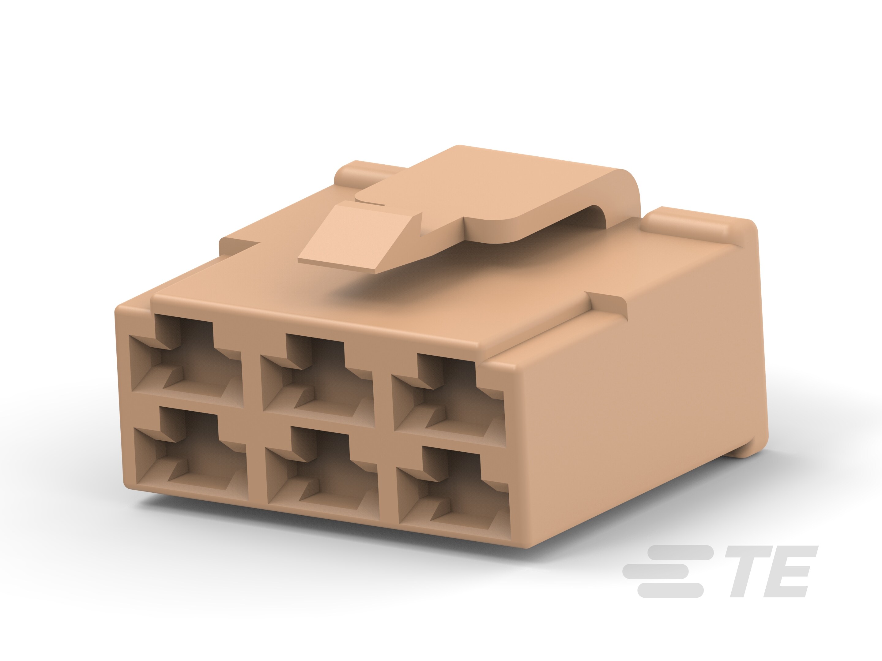 FF 250 PLUG HSG 6P NYLON NAT-171898-3