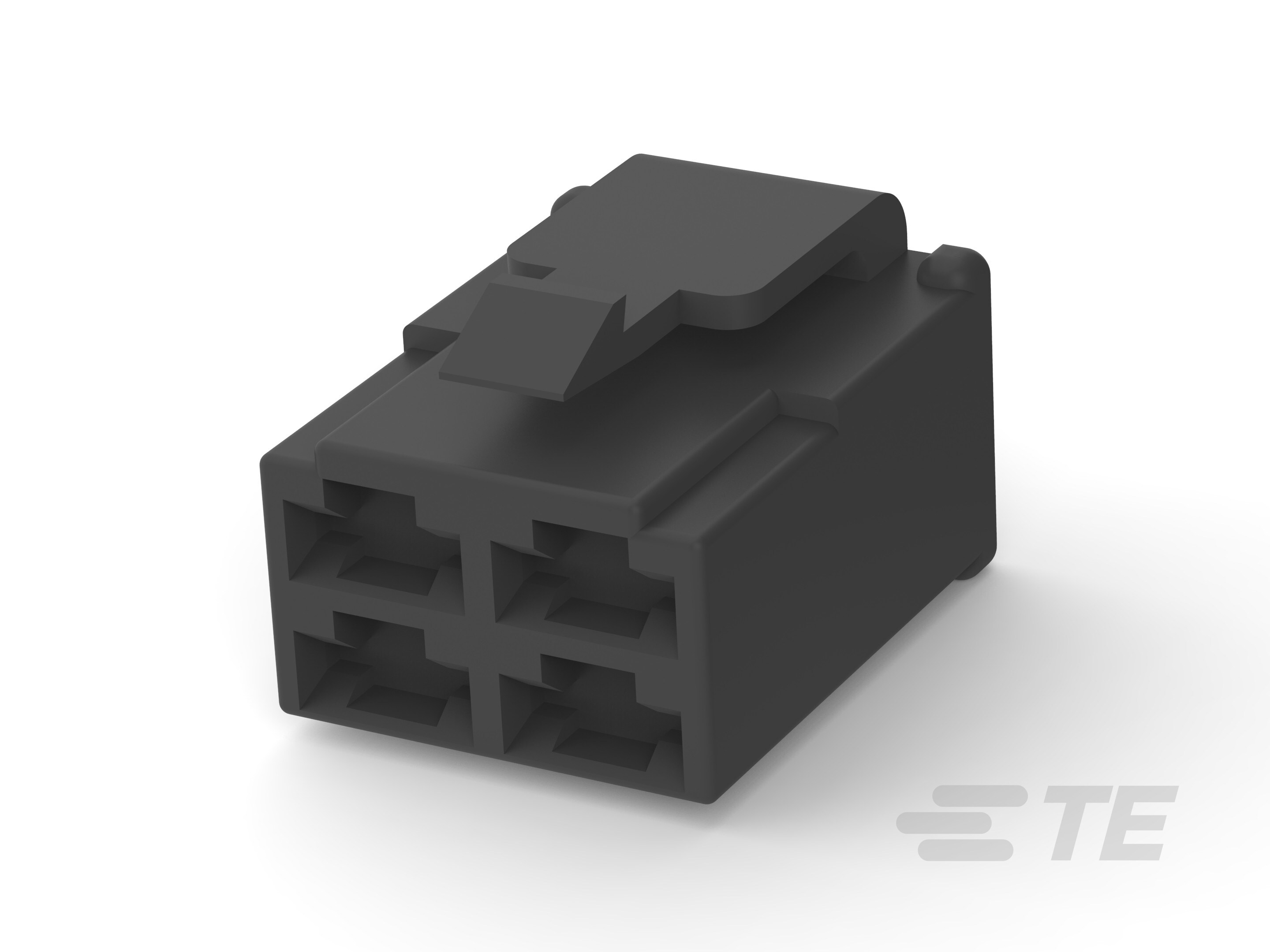FF 250 PLUG HSG 4P NYLON BLACK-172134-2