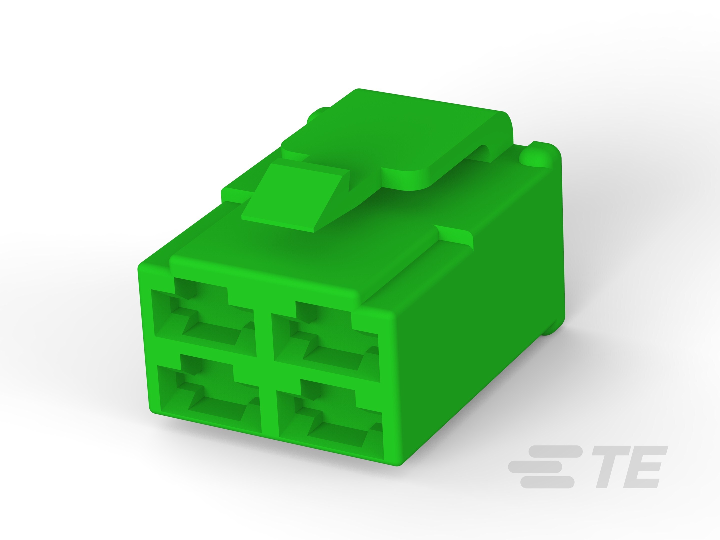 FF 250 PLUG HSG 4P NYLON GREEN-172134-4
