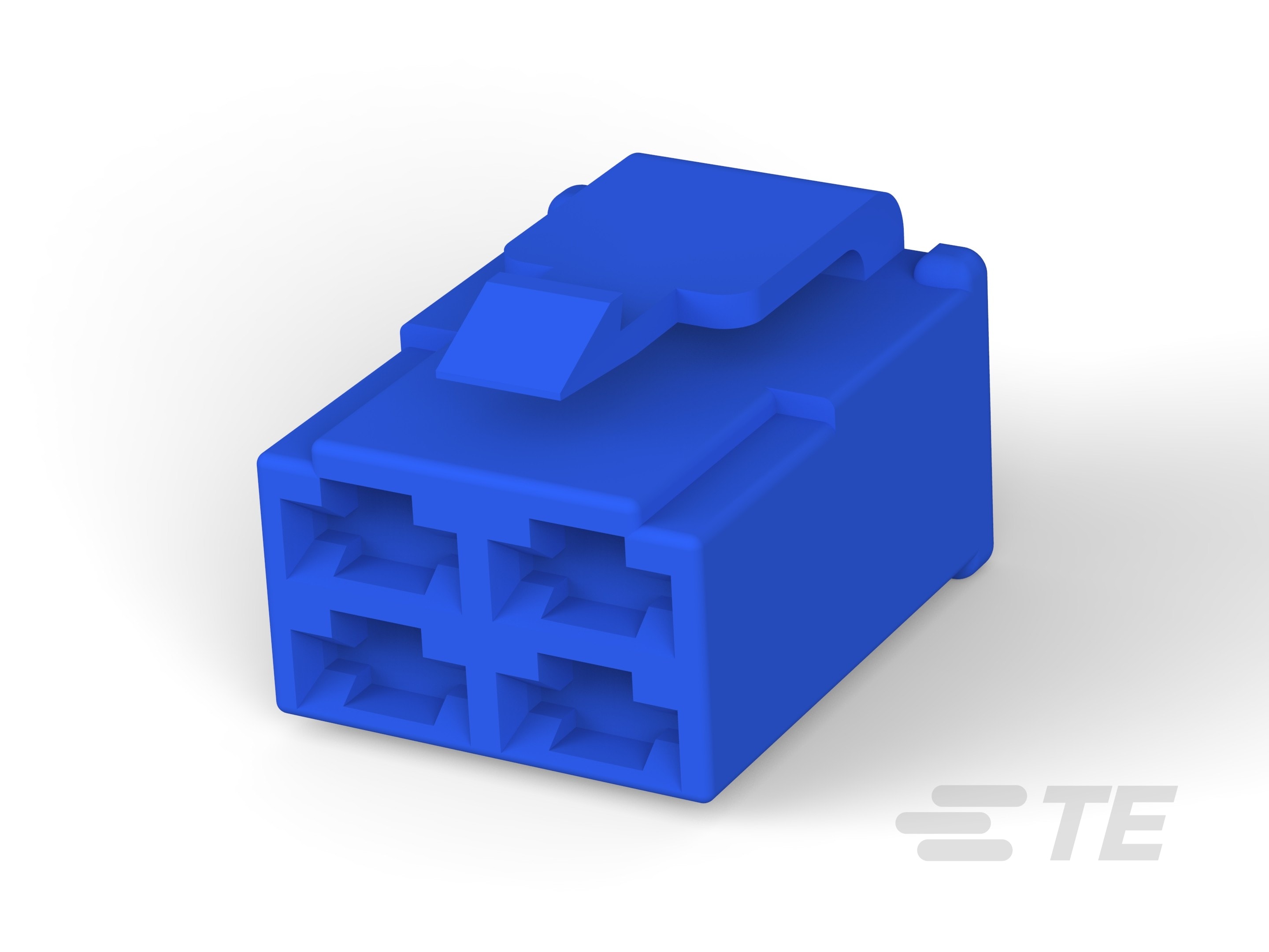 FF 250 PLUG HSG 4P NYLON BLUE-172134-5