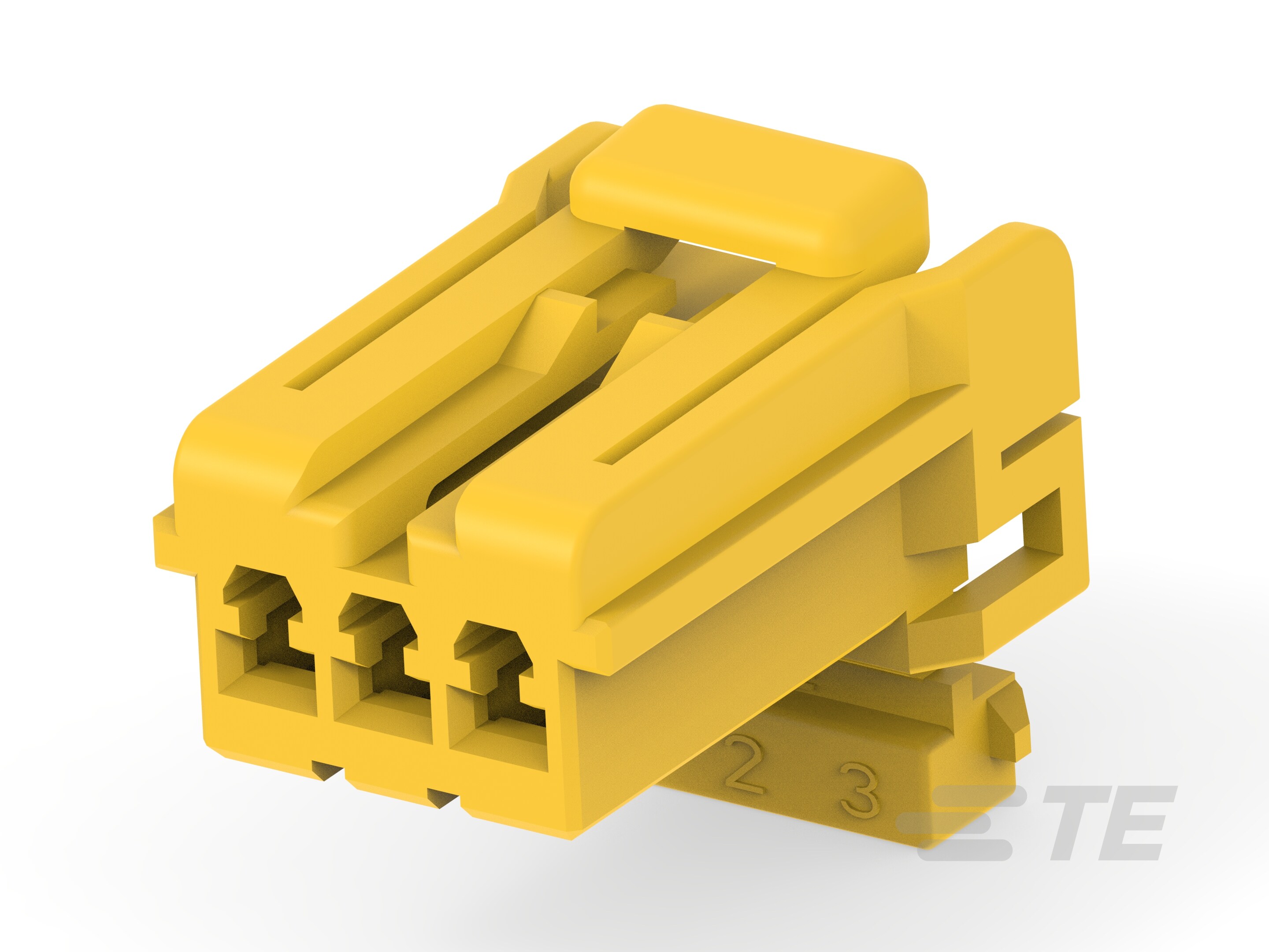 070 MLC PLUG HSG 3P YELLOW-174921-7