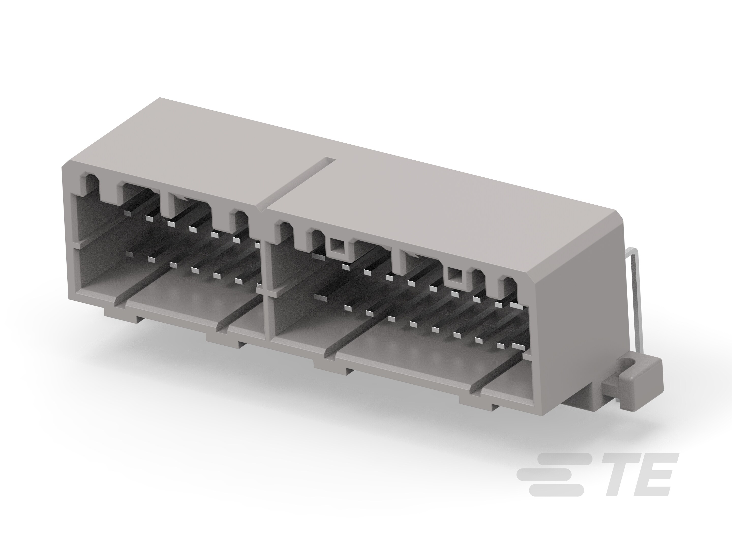 HYBRID I/O CAP ASSY 38P GRAY-175521-6
