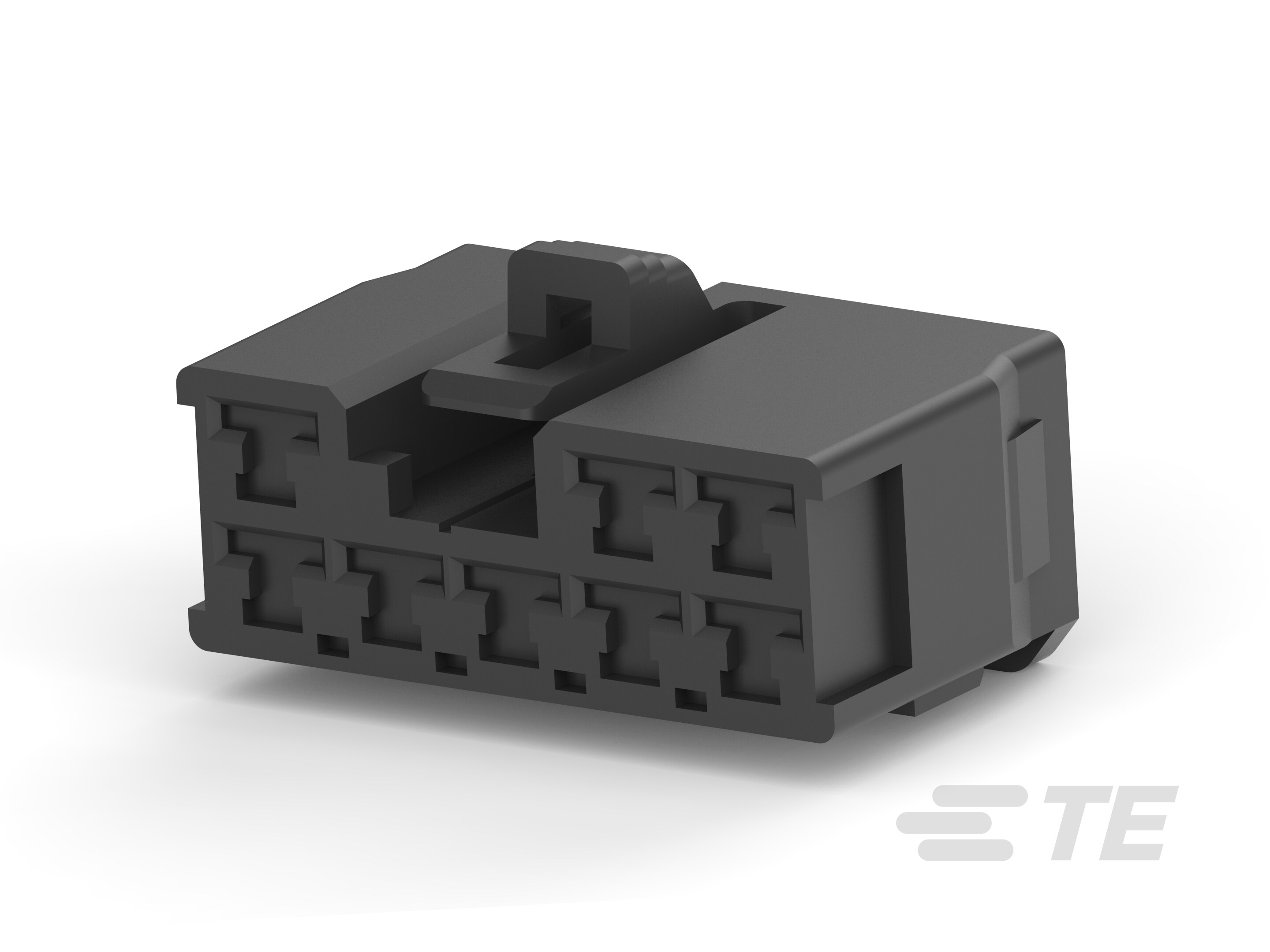 FF 187 PLUG HSG 8P NYLON BLACK-175979-2