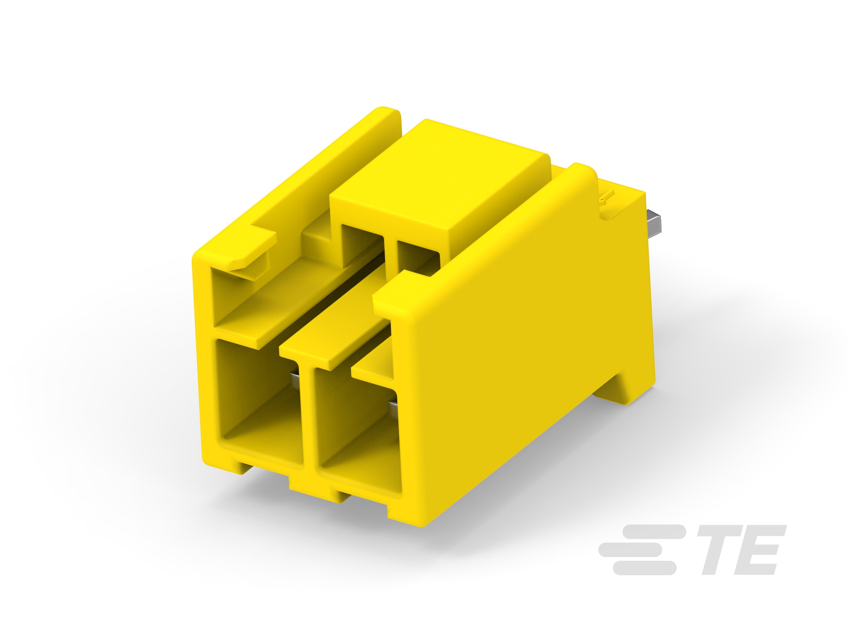 UNIV POWER HDR ASSY 2P YELLOW-176975-4