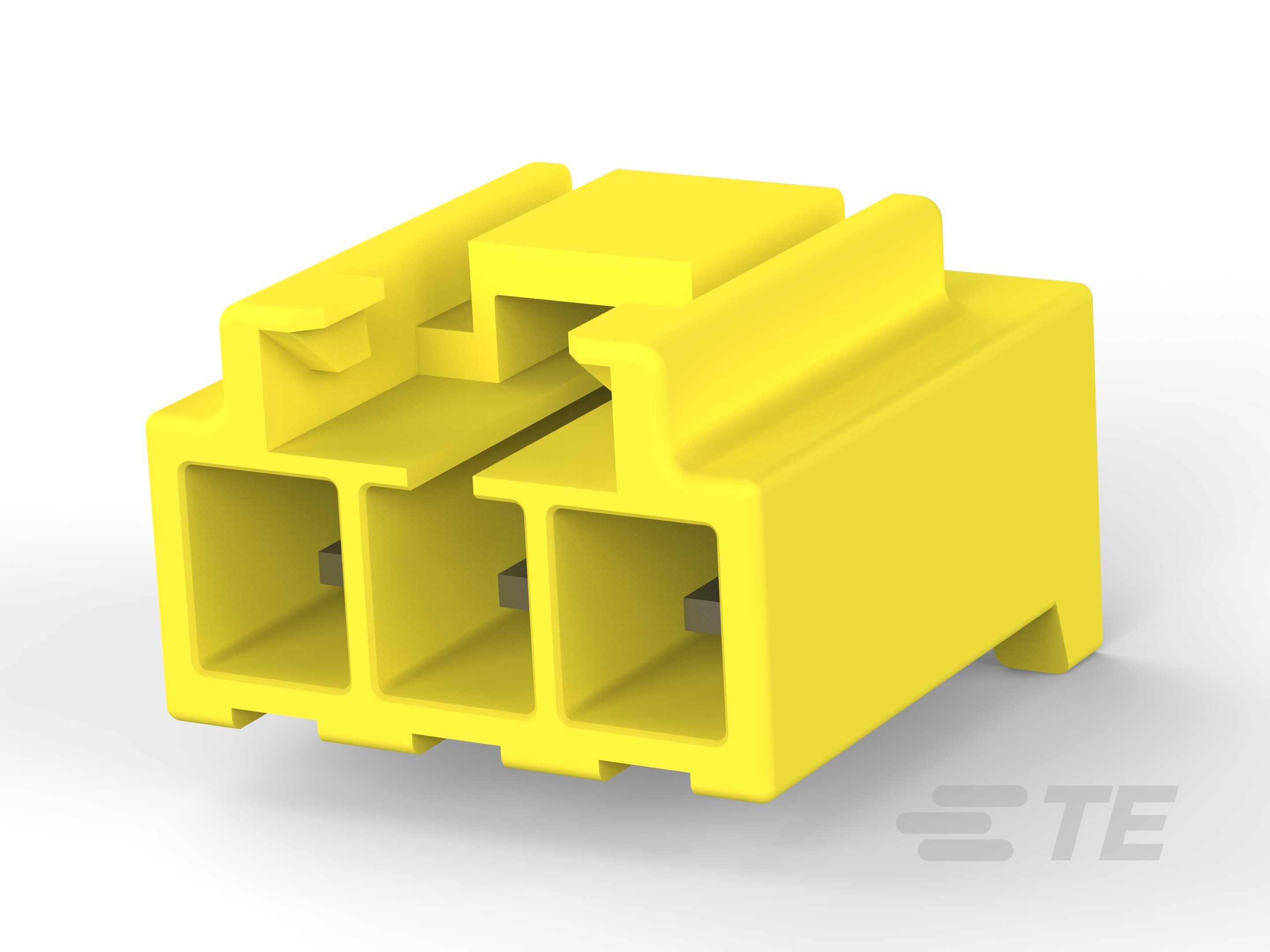 UNIV POWER HDR ASSY 3P YELLOW-176976-4