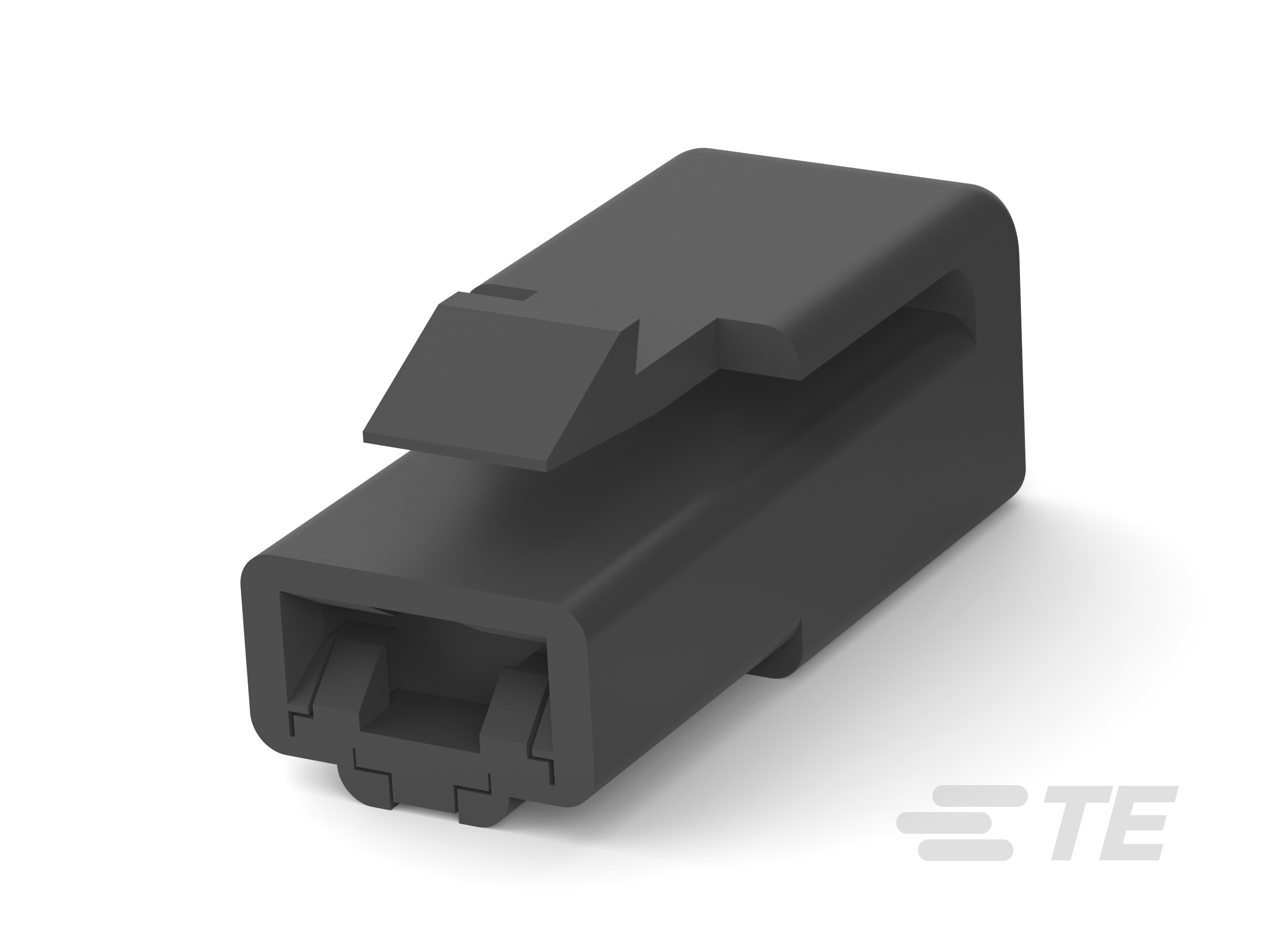 FF 250 PLUG HSG 1P NYLON BLACK-176986-2