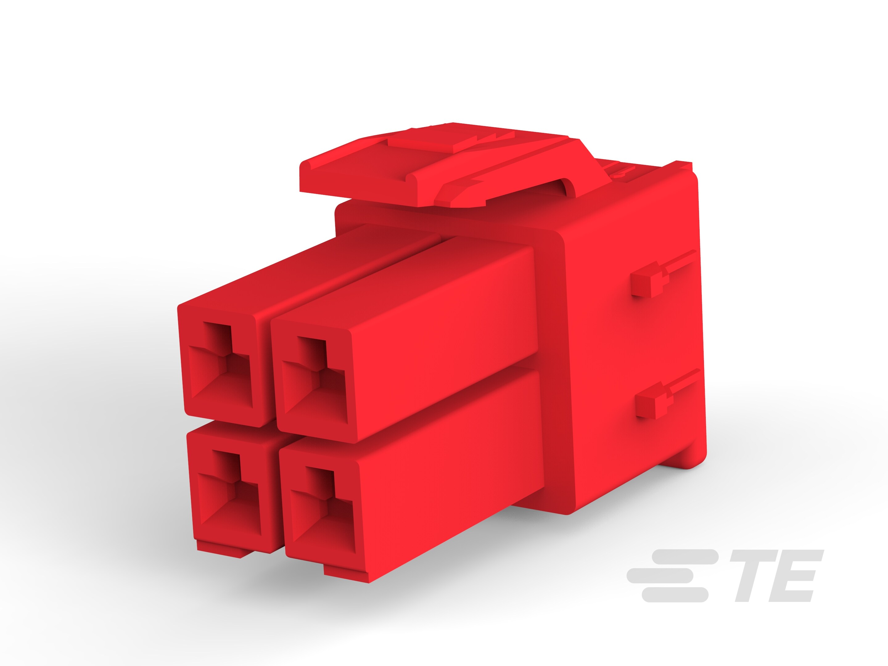 POWER DBL LOCK CONN PLUG 4P-177900-2