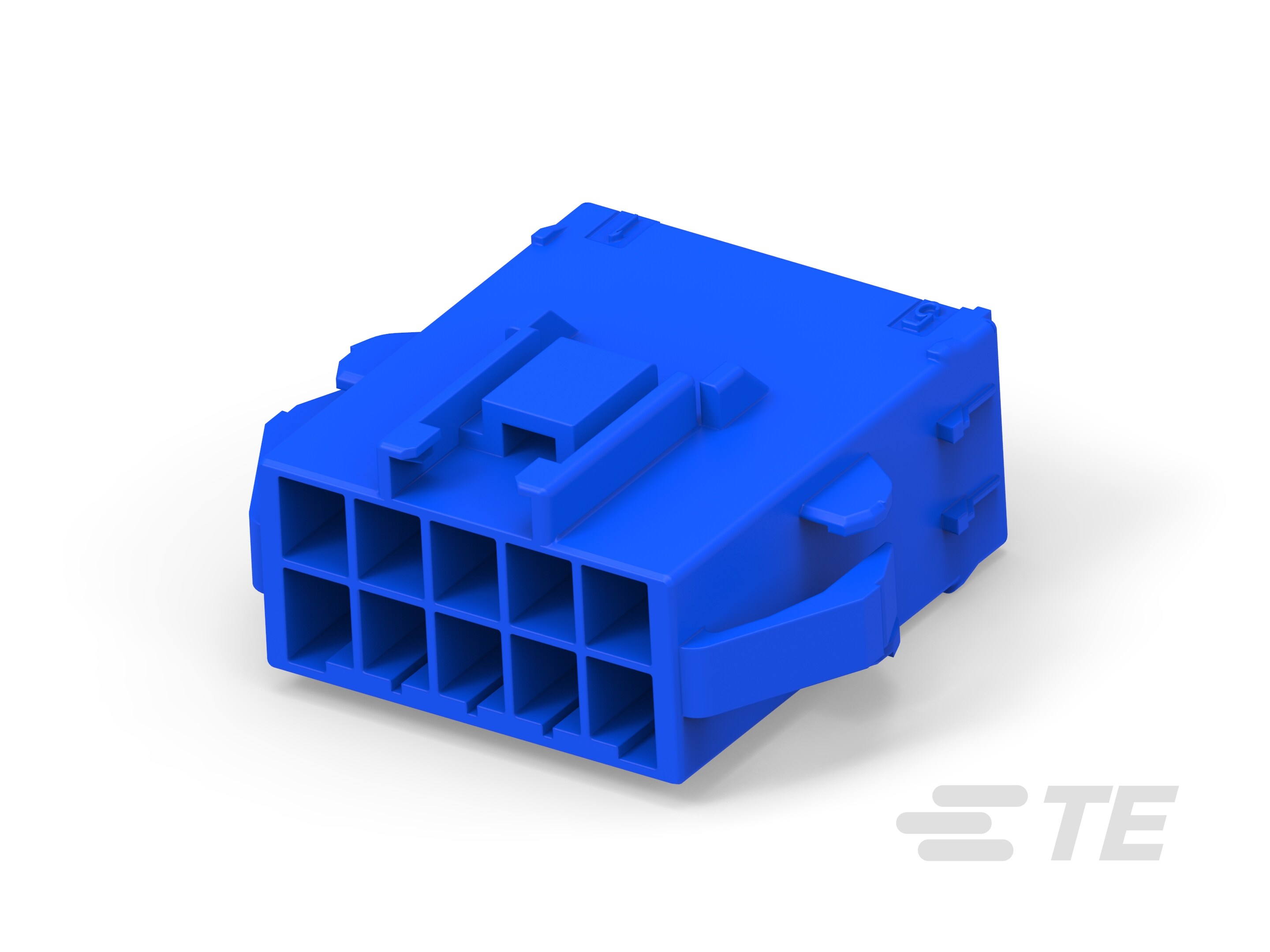 POWER D/LOCK CAP HSG 10P BLUE-177912-6
