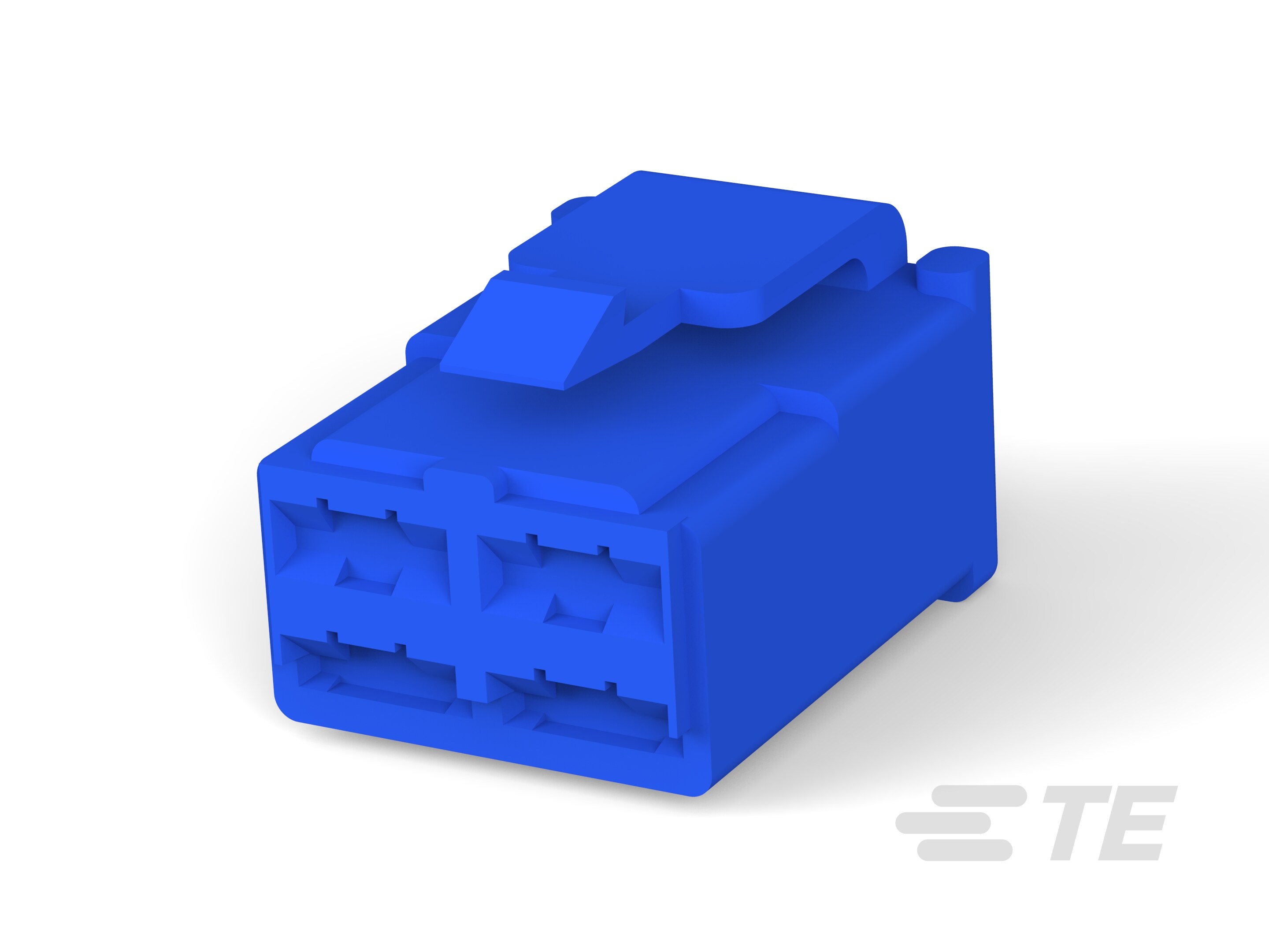 FF 250 PLUG HSG 4P NYLON BLUE-178004-5