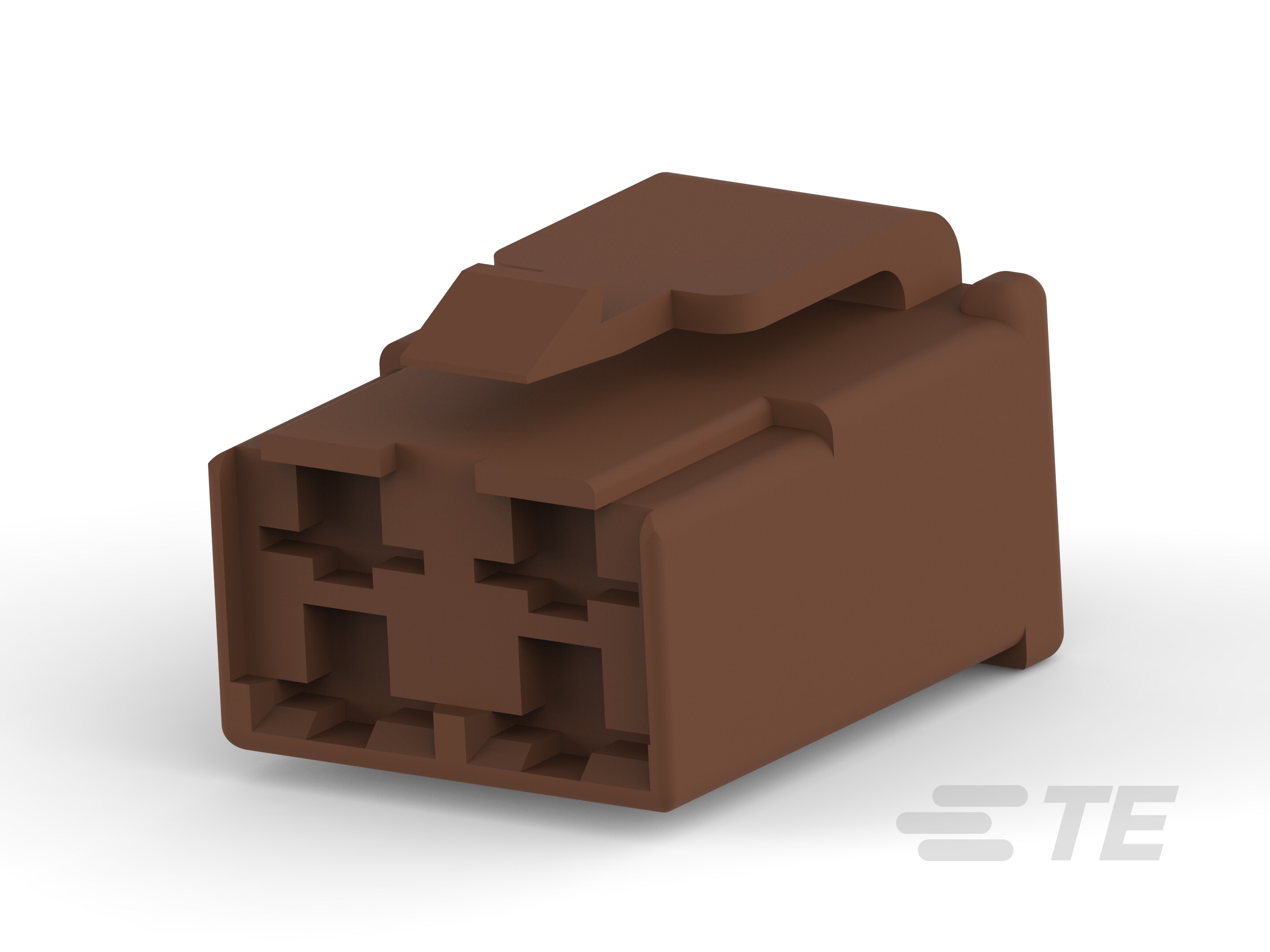 FF 250 PLUG HSG 4P NYLON BROWN-178005-3