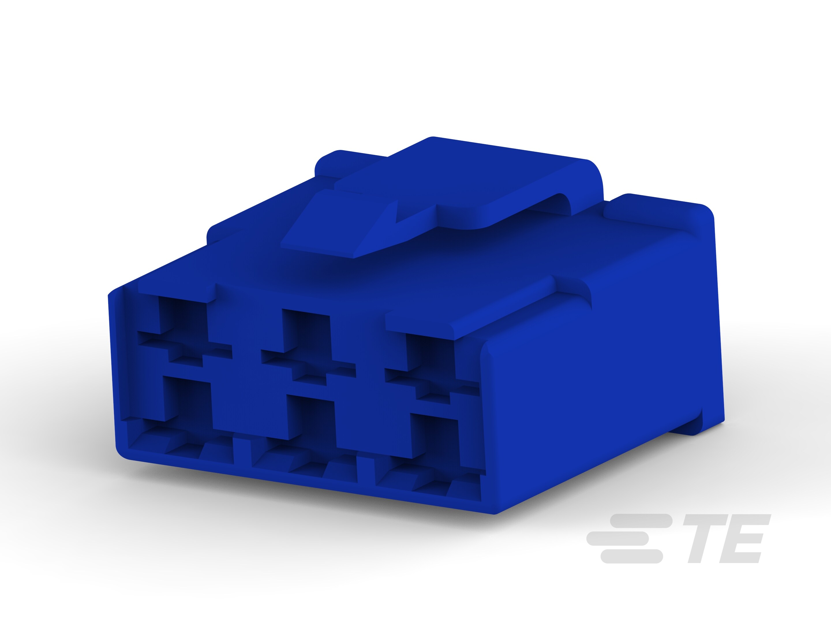 FF 250 PLUG HSG 6P DBL LOCK BLUE-178023-5