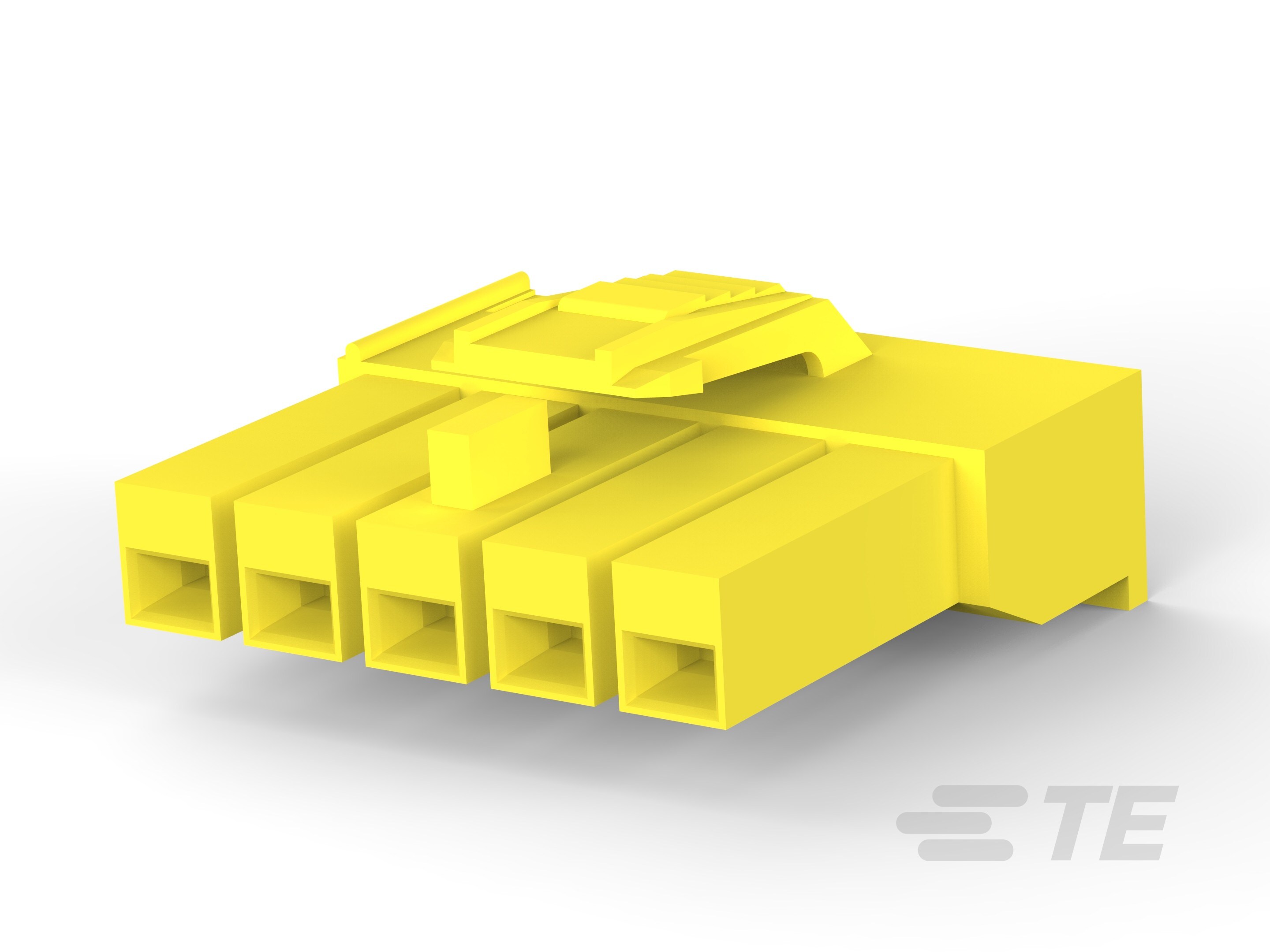 UP 3.96 5P PLUG HSG YELLOW-178482-4