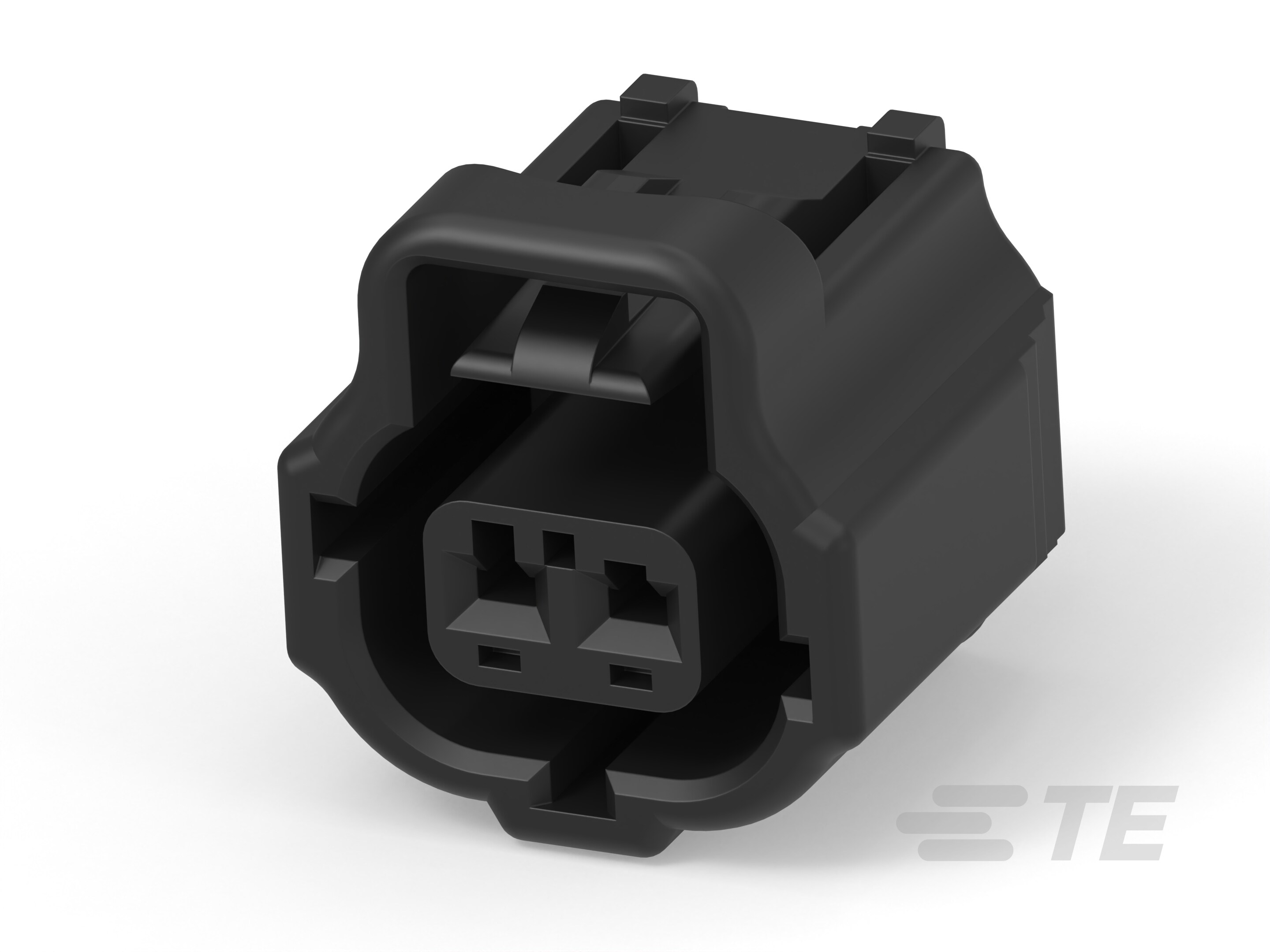 2 POS. PLUG ASSY, KEY C, BLACK-184004-1