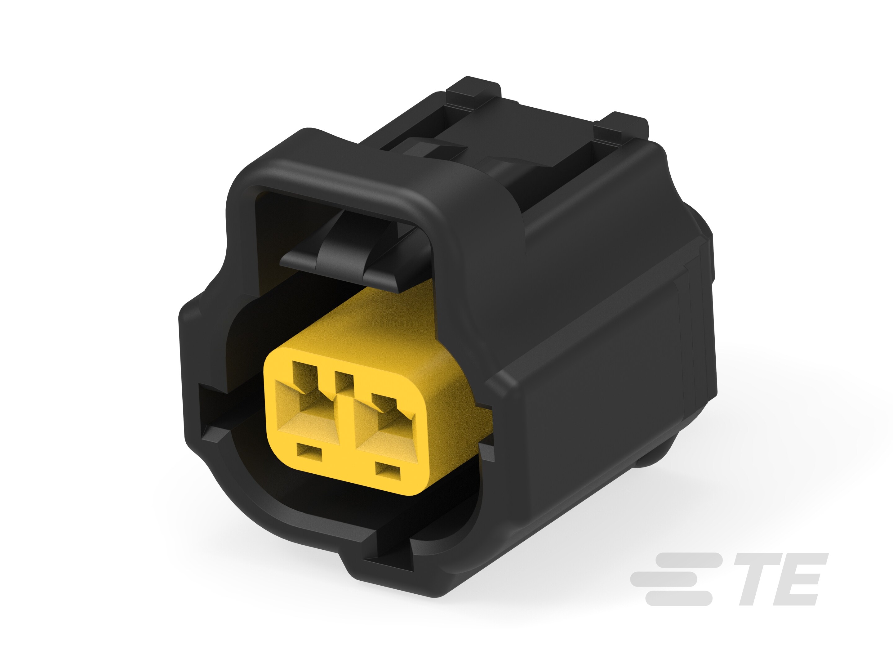 2 POS. PLUG ASSY, KEY F, BLACK-184010-1