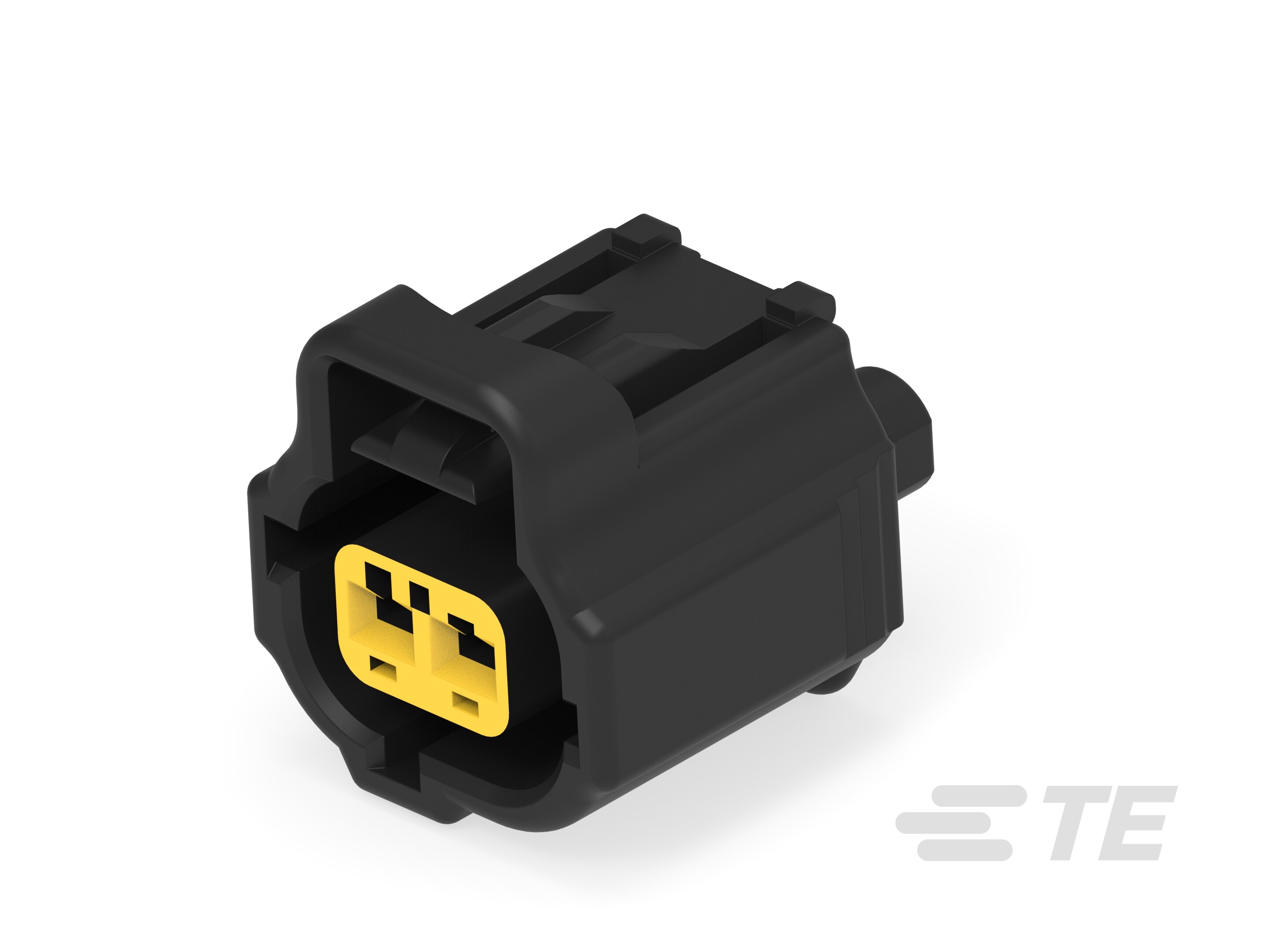 2 POS. PLUG ASSY, KEY J, BLACK-184016-1