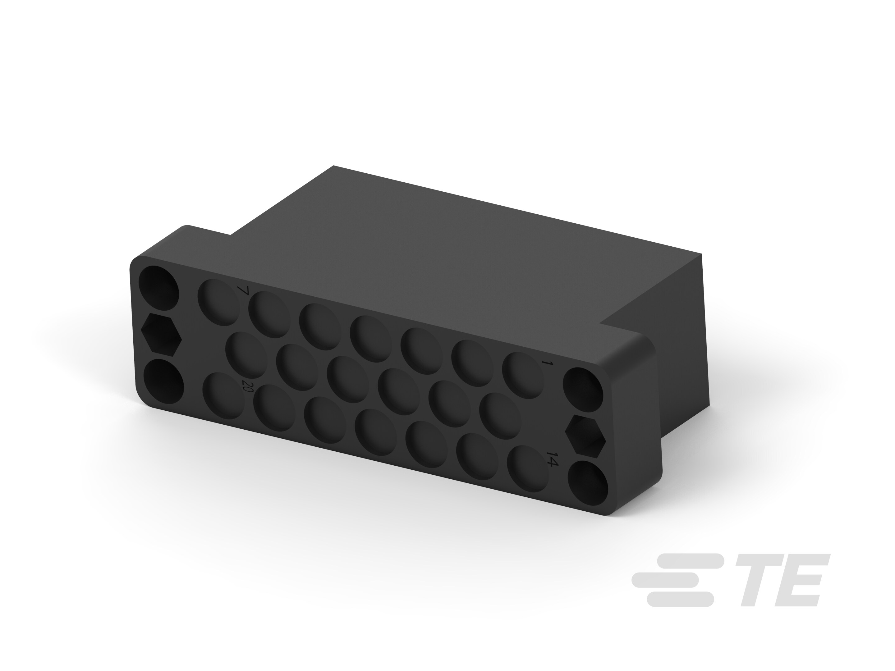 MIN MC RECEPT 20 POS PHEN-200459-3