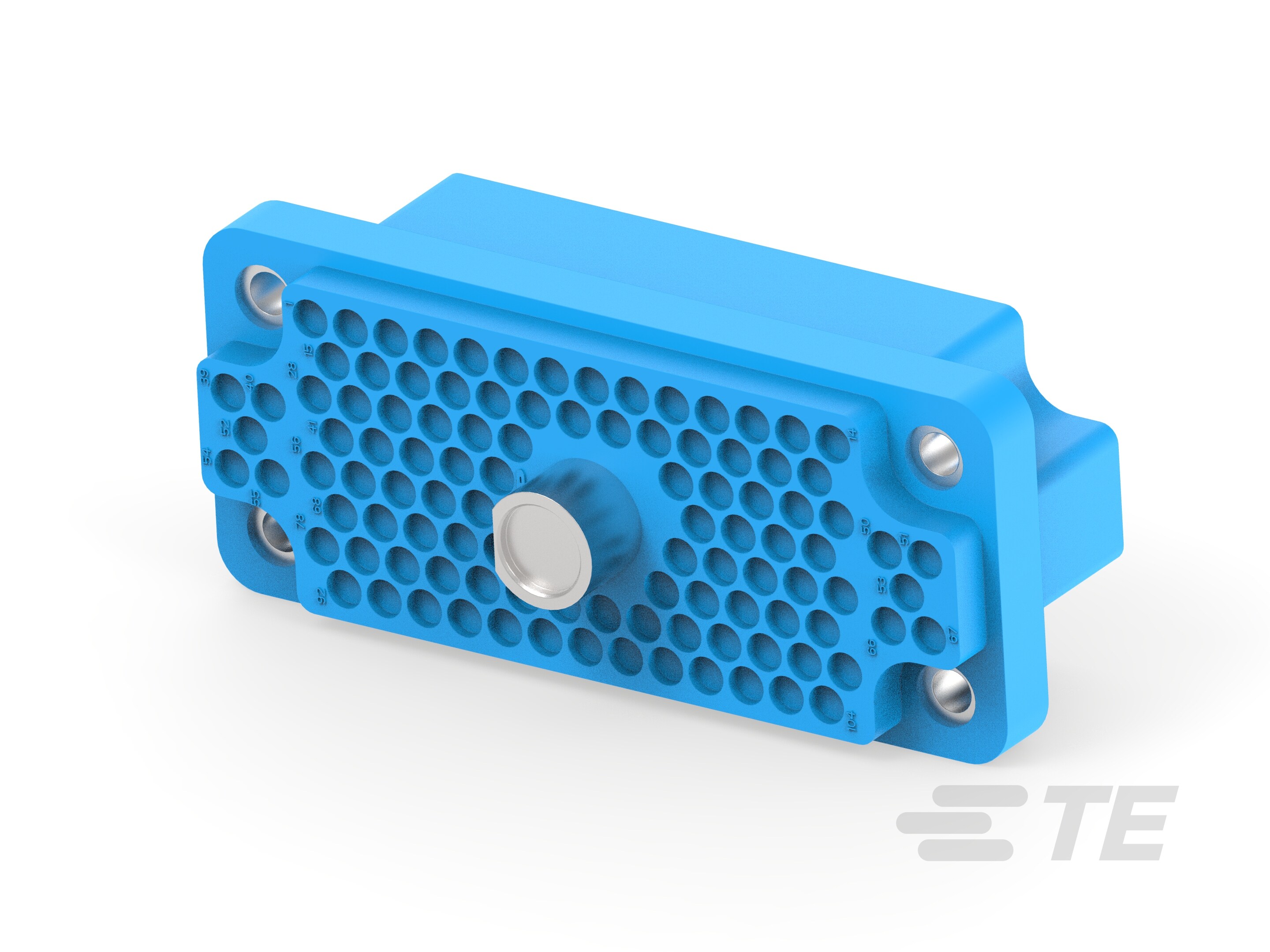 RECEPT BLOCK,104 POSN,M SERIES-201532-2