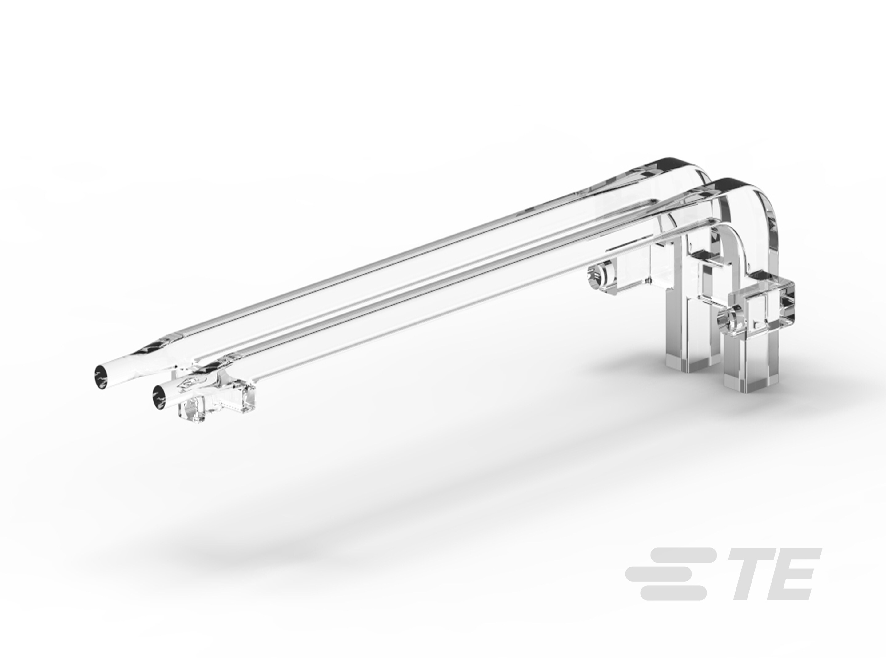 Ganged QSFP Dbl LP, Thru Bzl, 54.0 Long-2057002-2