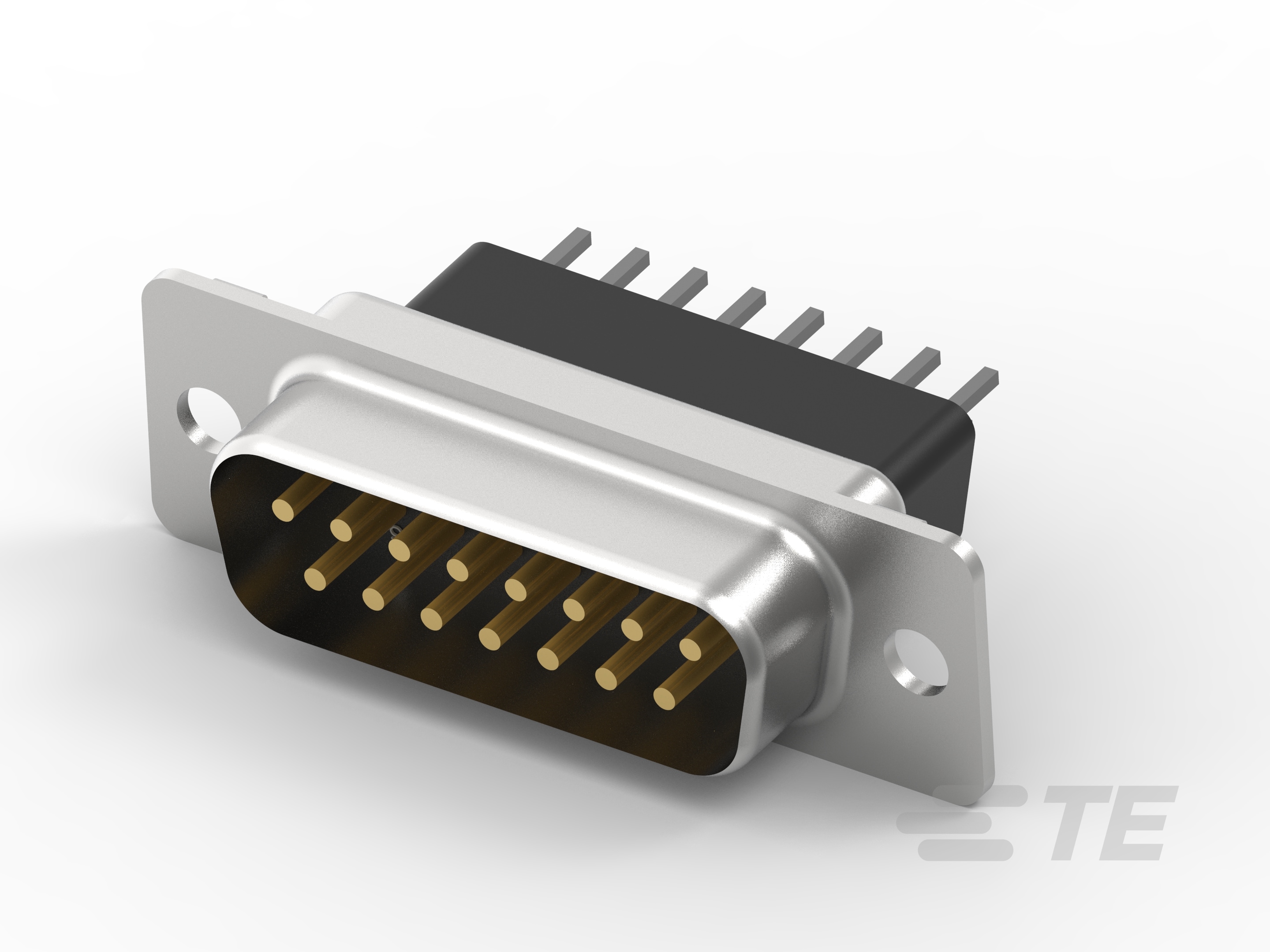 D-Sub Plug Assembly: Standard, Vertical, Shell Size 2, 2.74mm-CAT-025-DPAVS2274