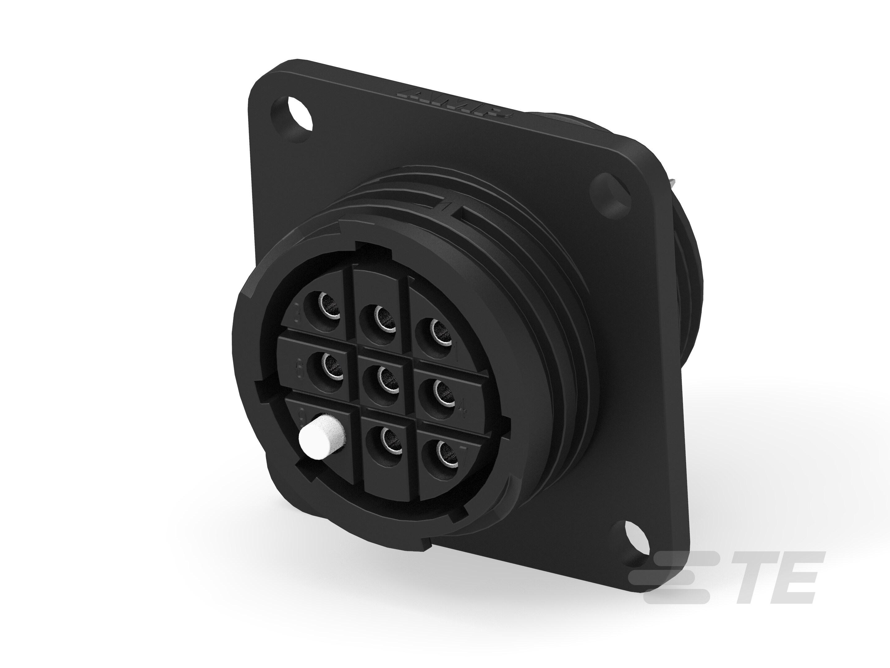 CPC RCPT ASSY 17-9,W/KEY PLUG-213826-8