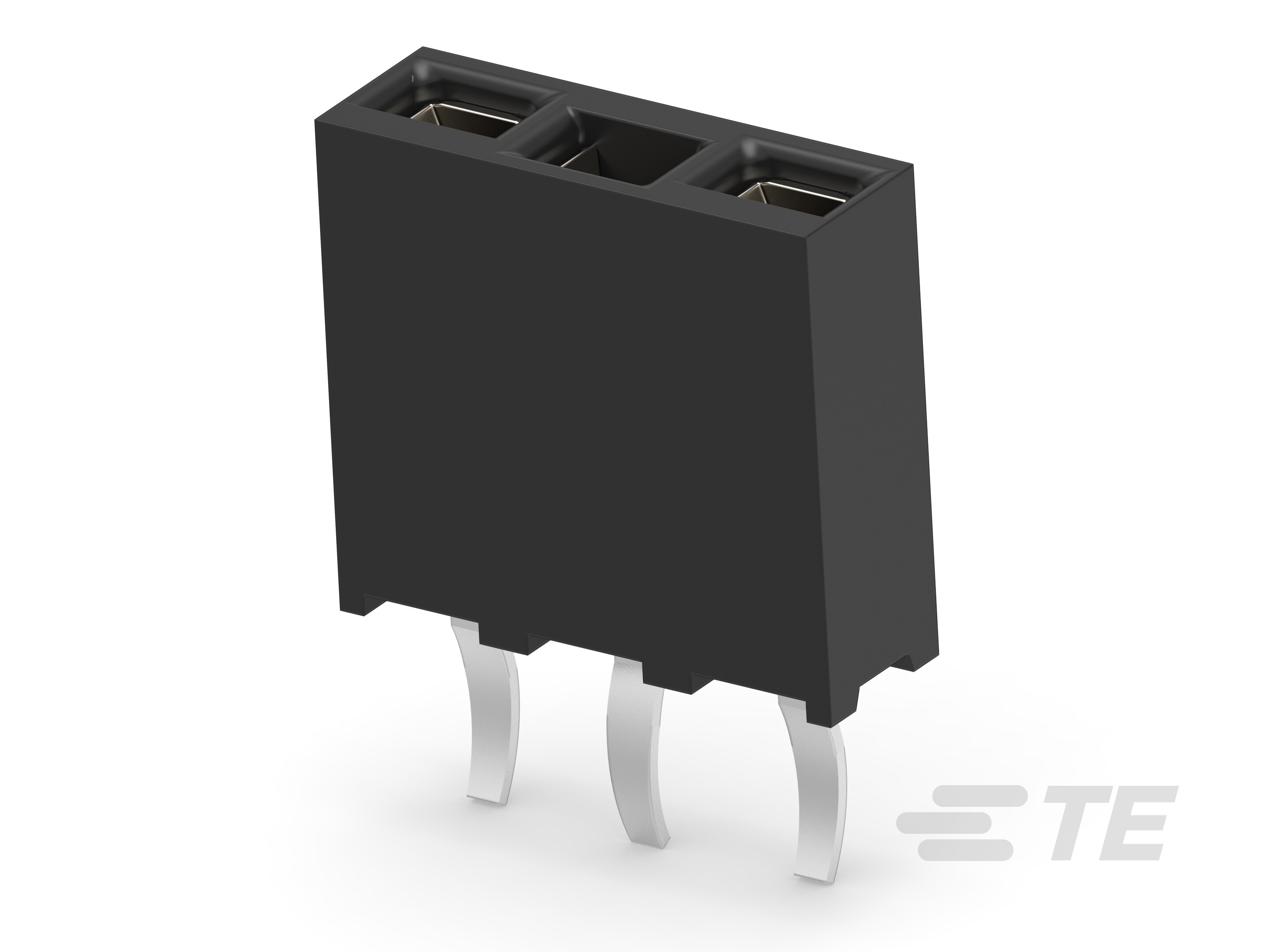 3P HV100 REC CON. TE, 7.0MM-215297-3