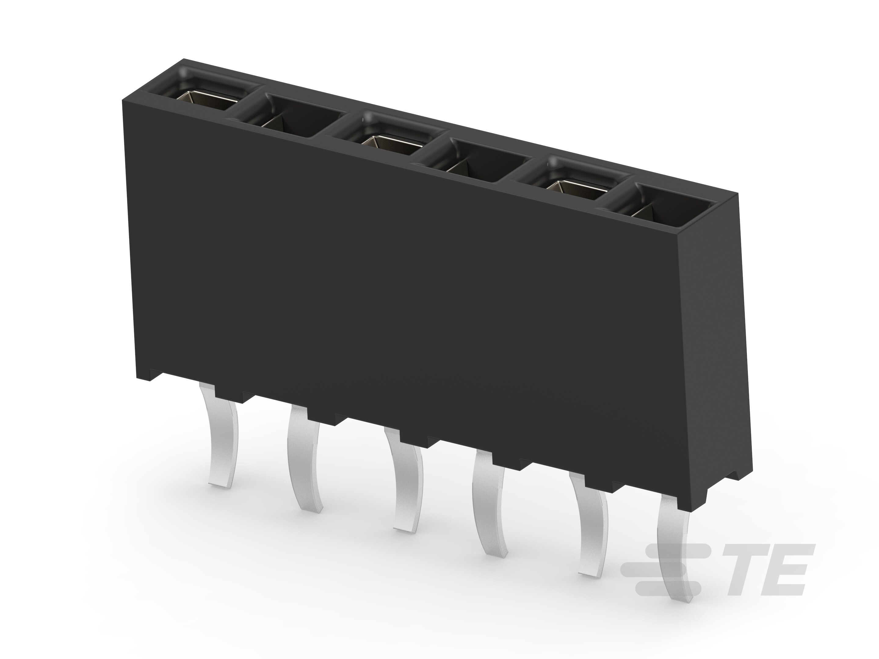 6P HV100 REC CON. TE, 7.0MM-215297-6