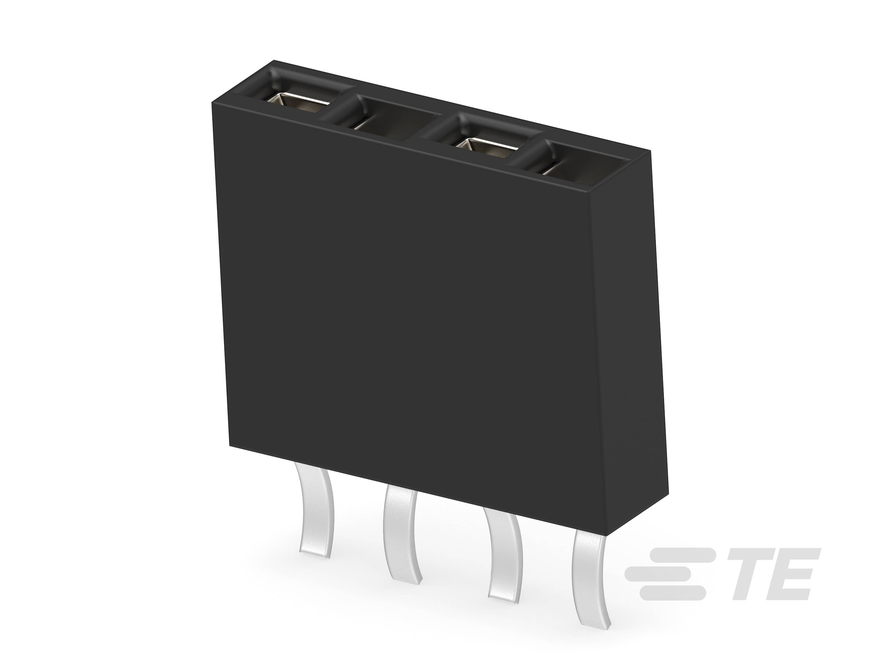 4P HV100 REC CON. TE, 8.5MM-215299-4