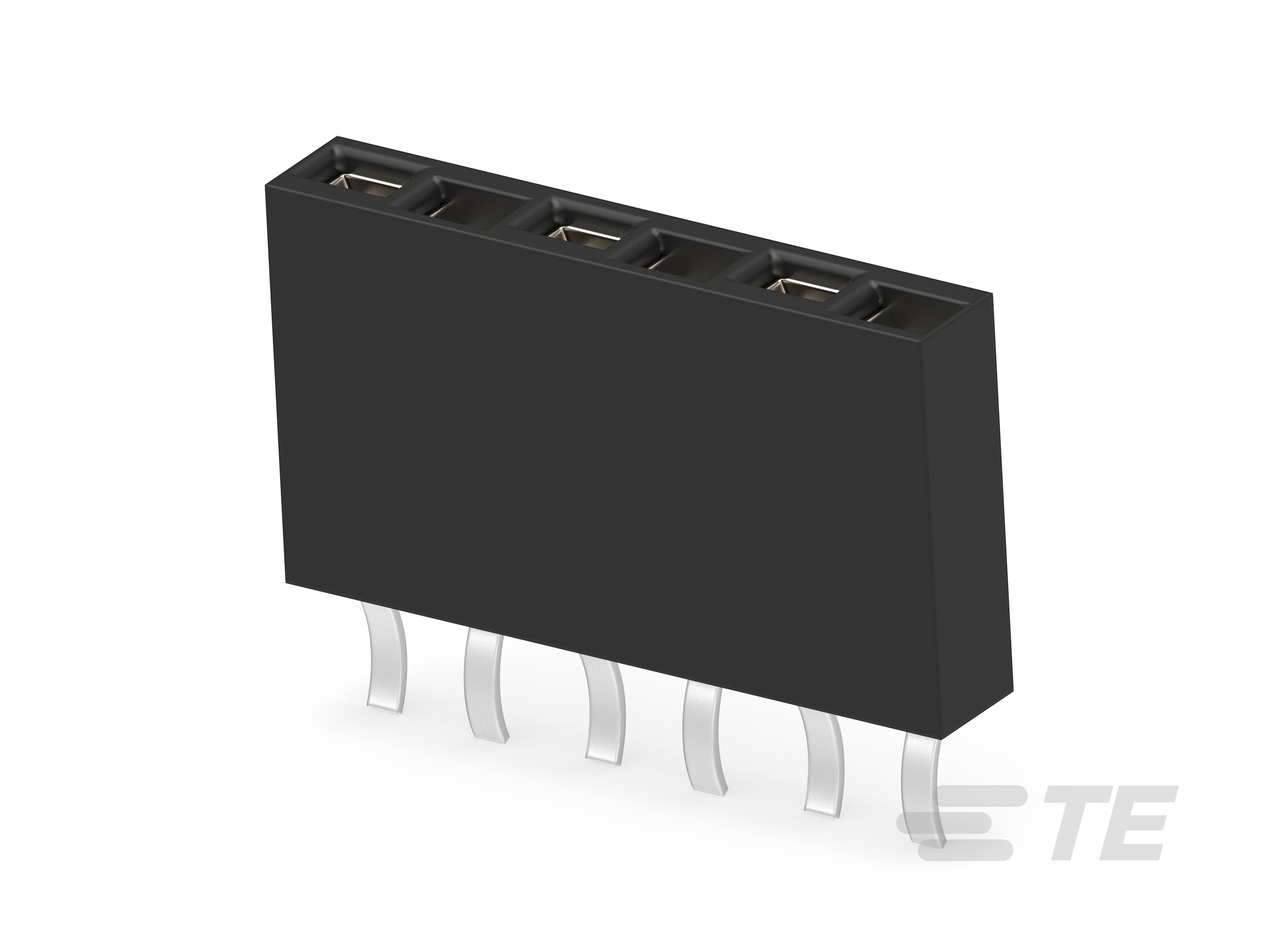 6P HV100 REC CON. TE, 8.5MM-215299-6