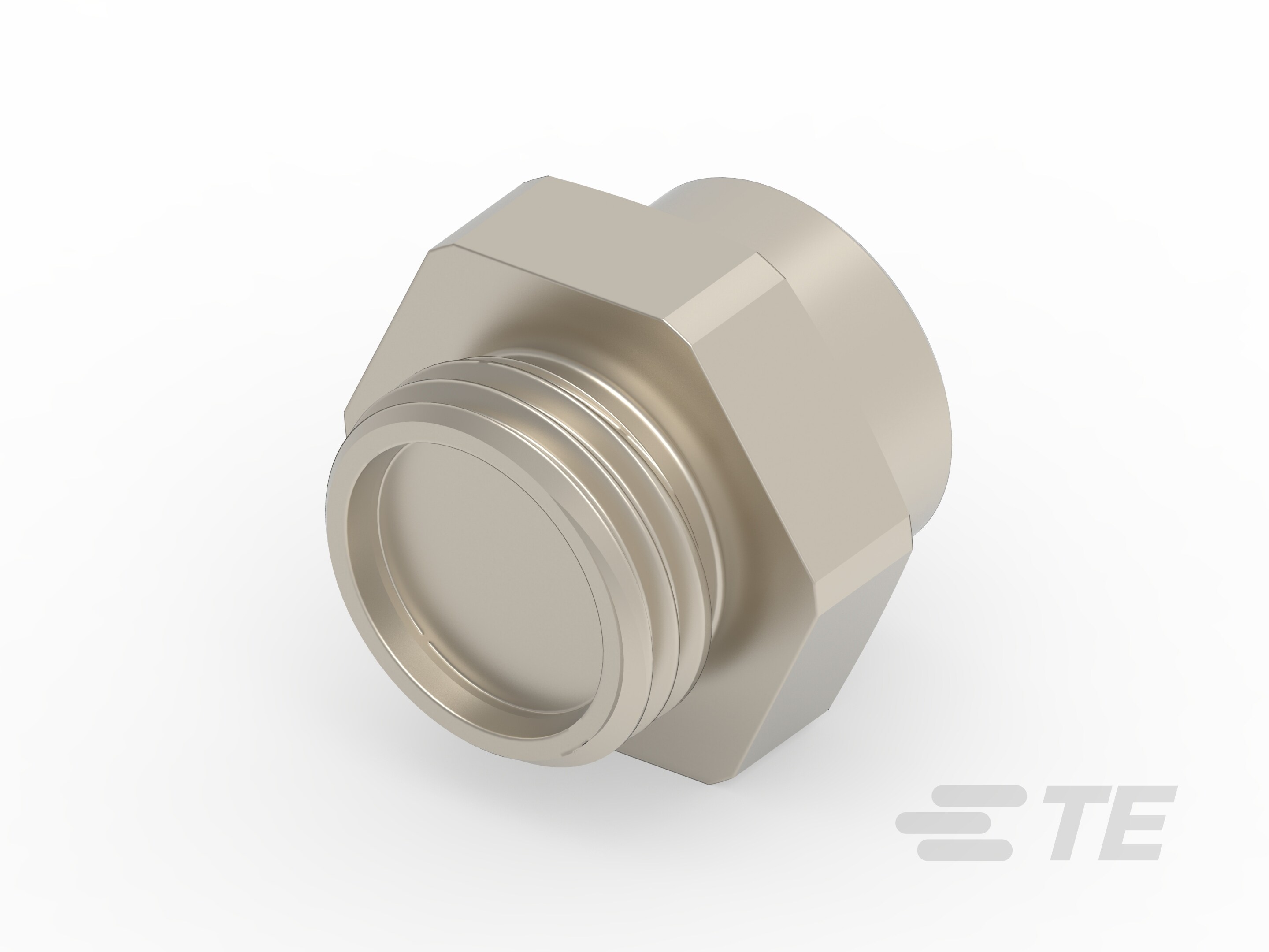 M8 METAL SHELL, FEMALE, VERT, 9MM-254154-E