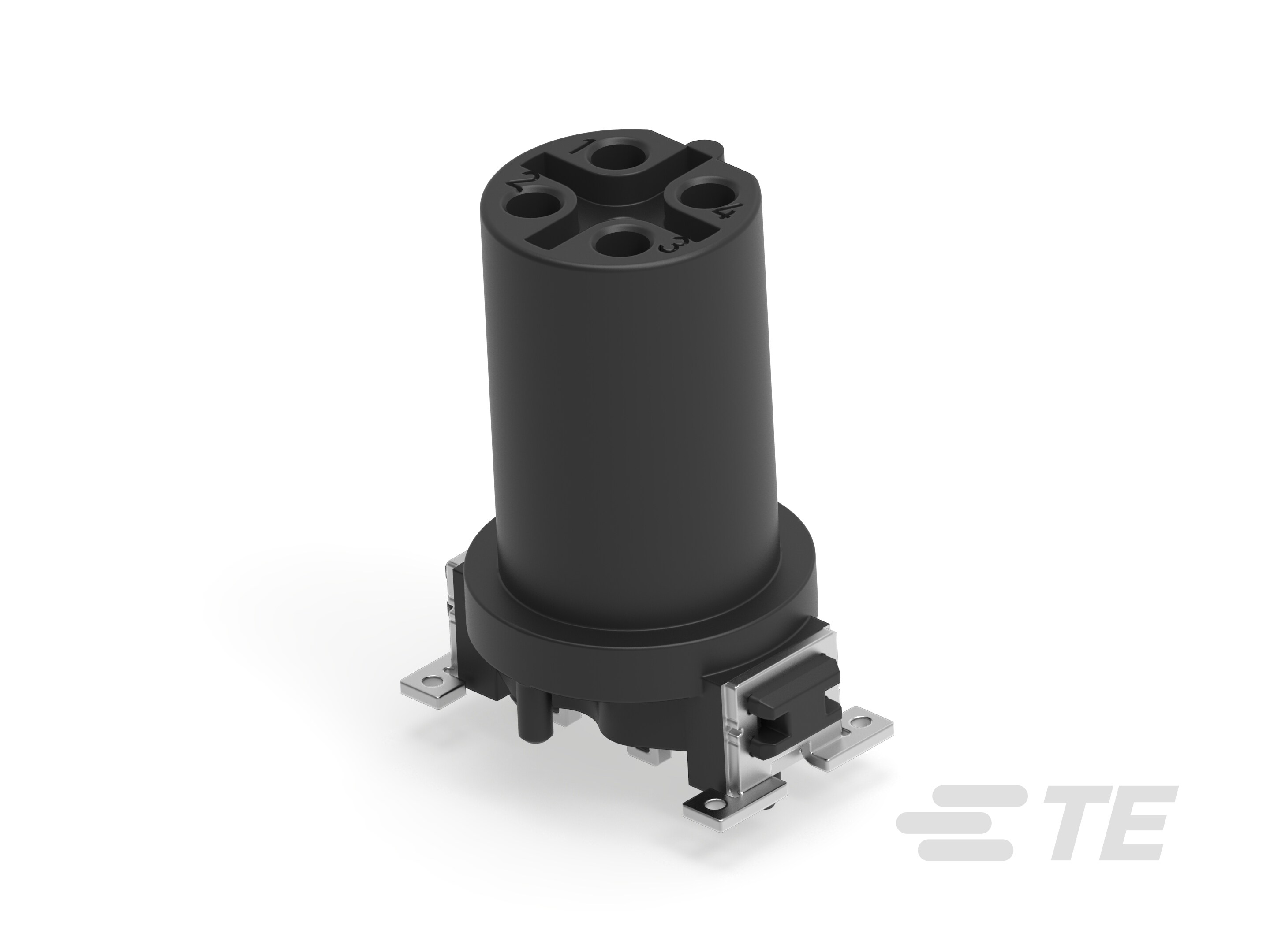 M12 FEMALE, B CODE, 5P, 17MM SMT-254206-E
