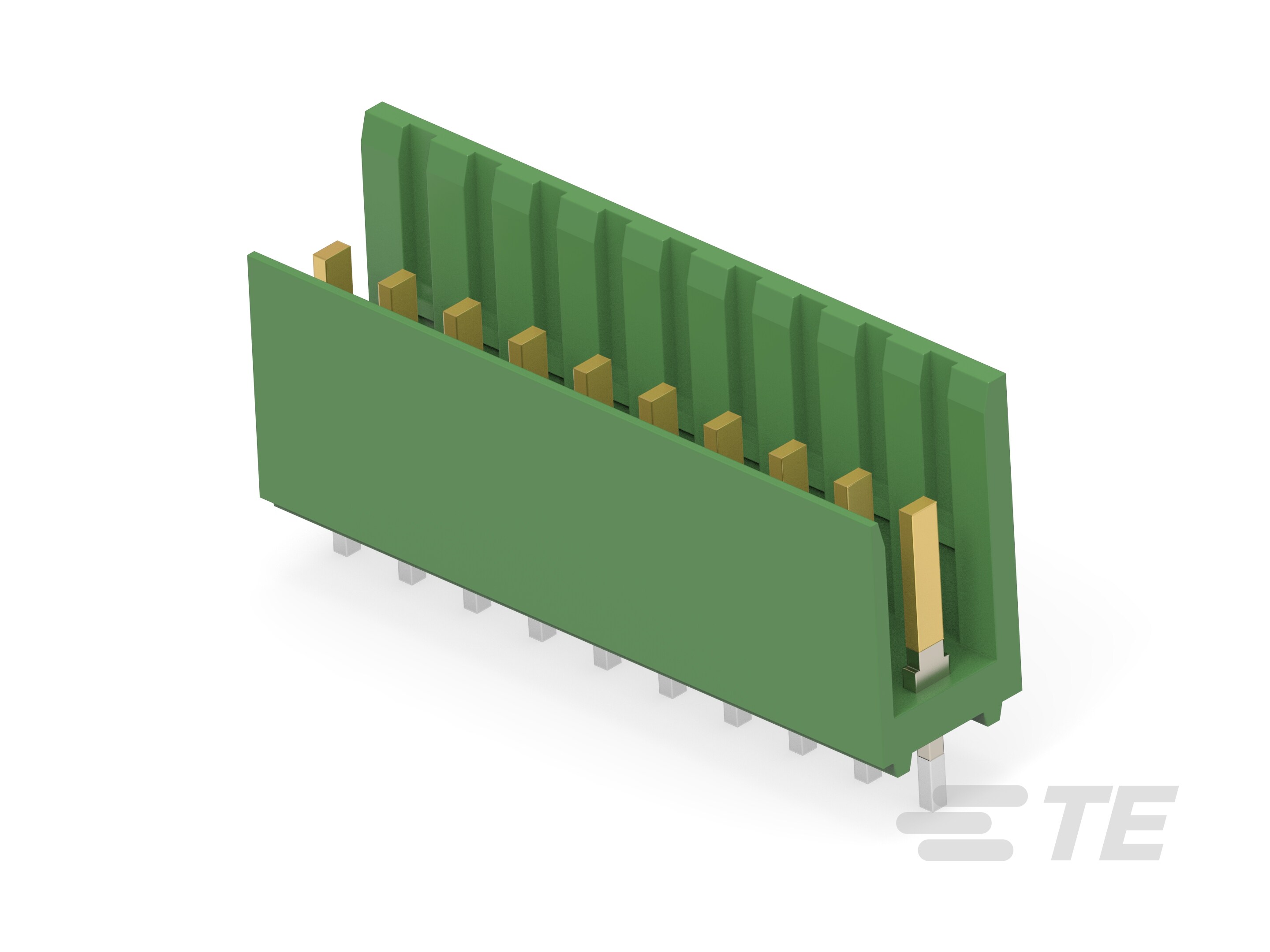 10P MOD 1 SHROUDED HEADER, ST, 0.4 Au-280613-2