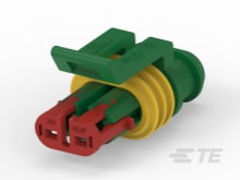 282087-1 3 Pin AMP Superseal 1.5mm Series Automotive