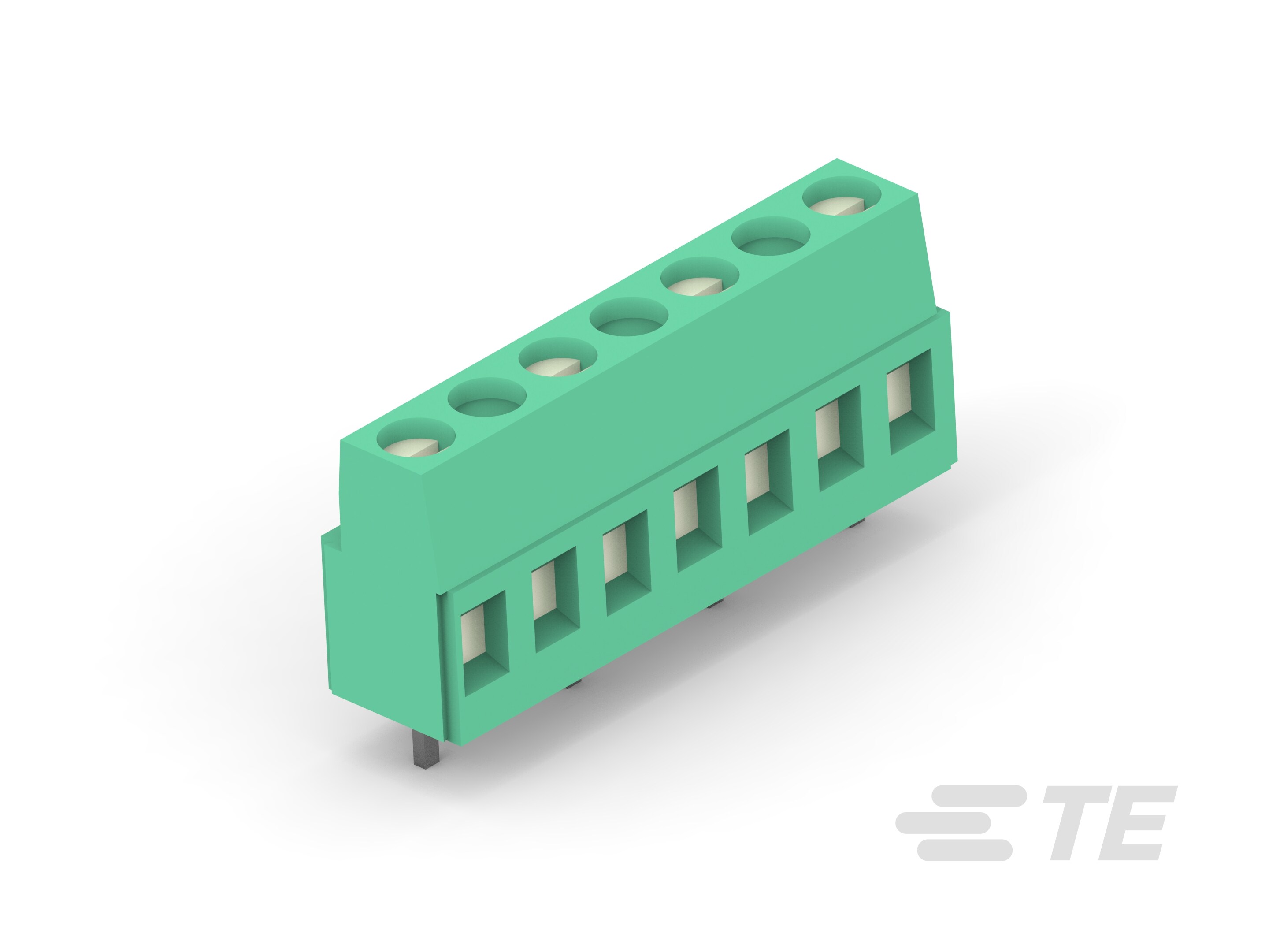TERMI-BLOK PCB MOUNT  90 10P.-1-282843-0