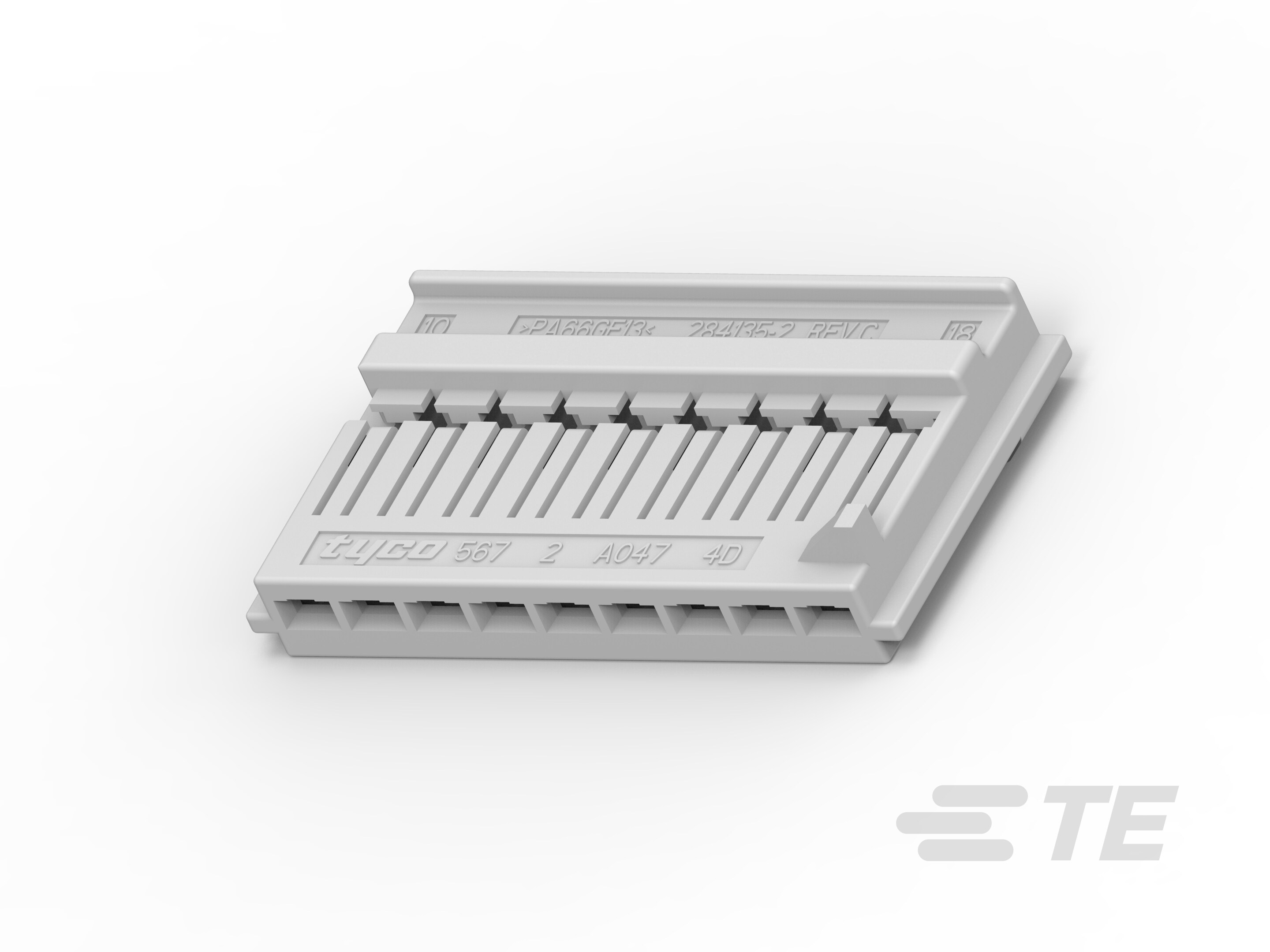 9 POS. CRIMP HOUSING-284135-2
