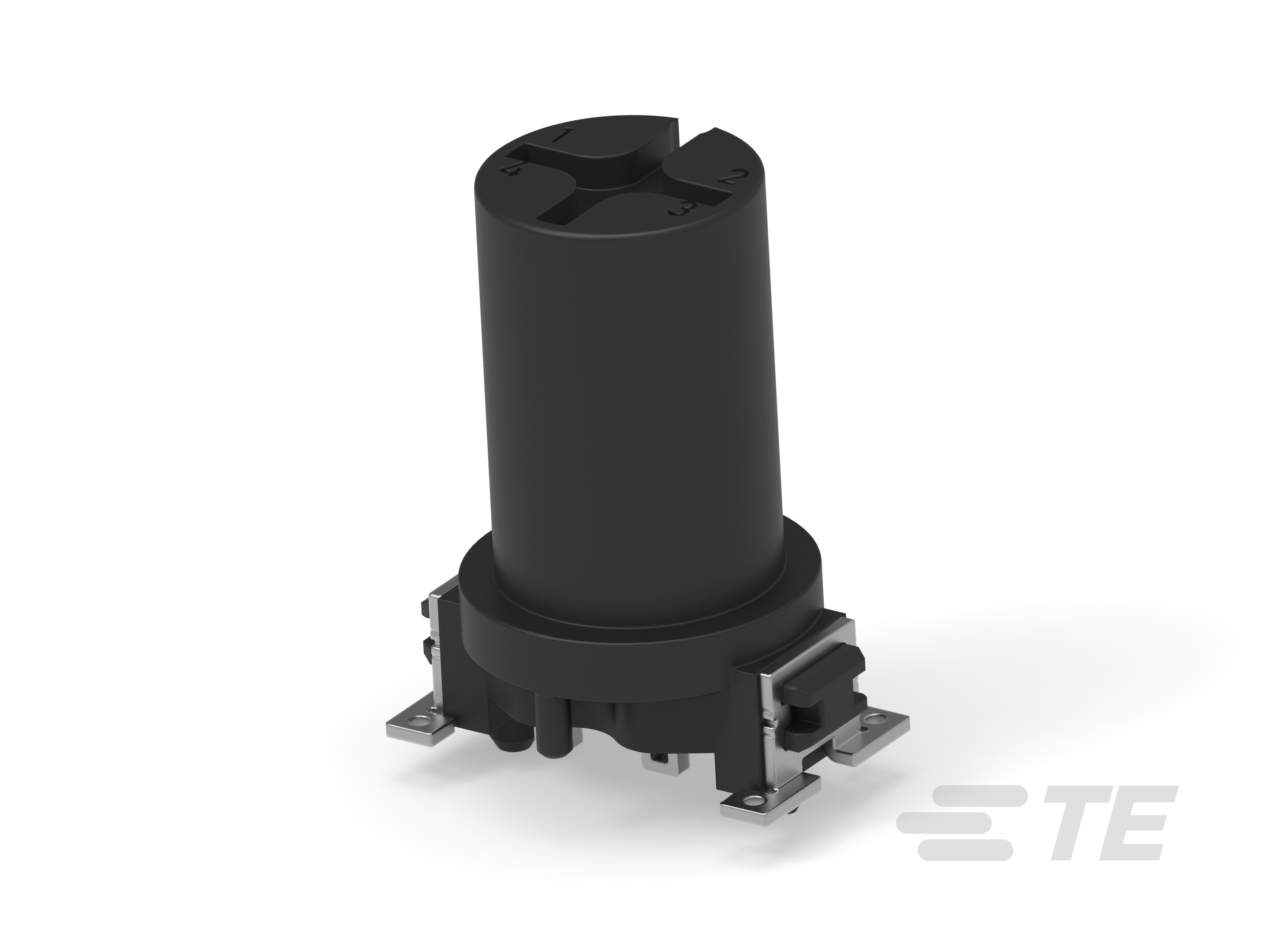M12 FEMALE, A CODE, 4P, 17MM SMT-284322-E