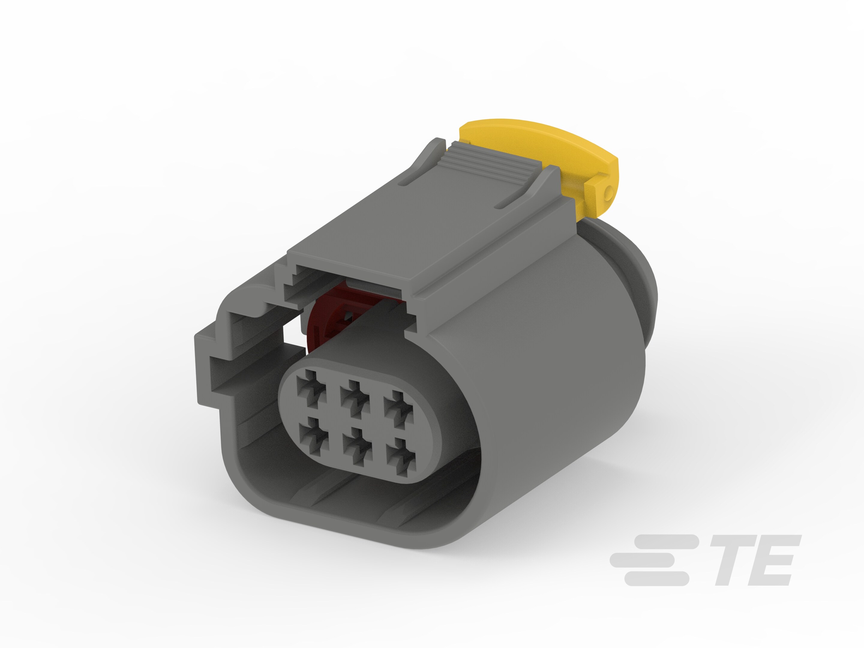 6 POS. REC. CONNECTOR FOR MT2-284716-5