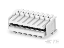 Direct mount card edge conn.,-284865-7