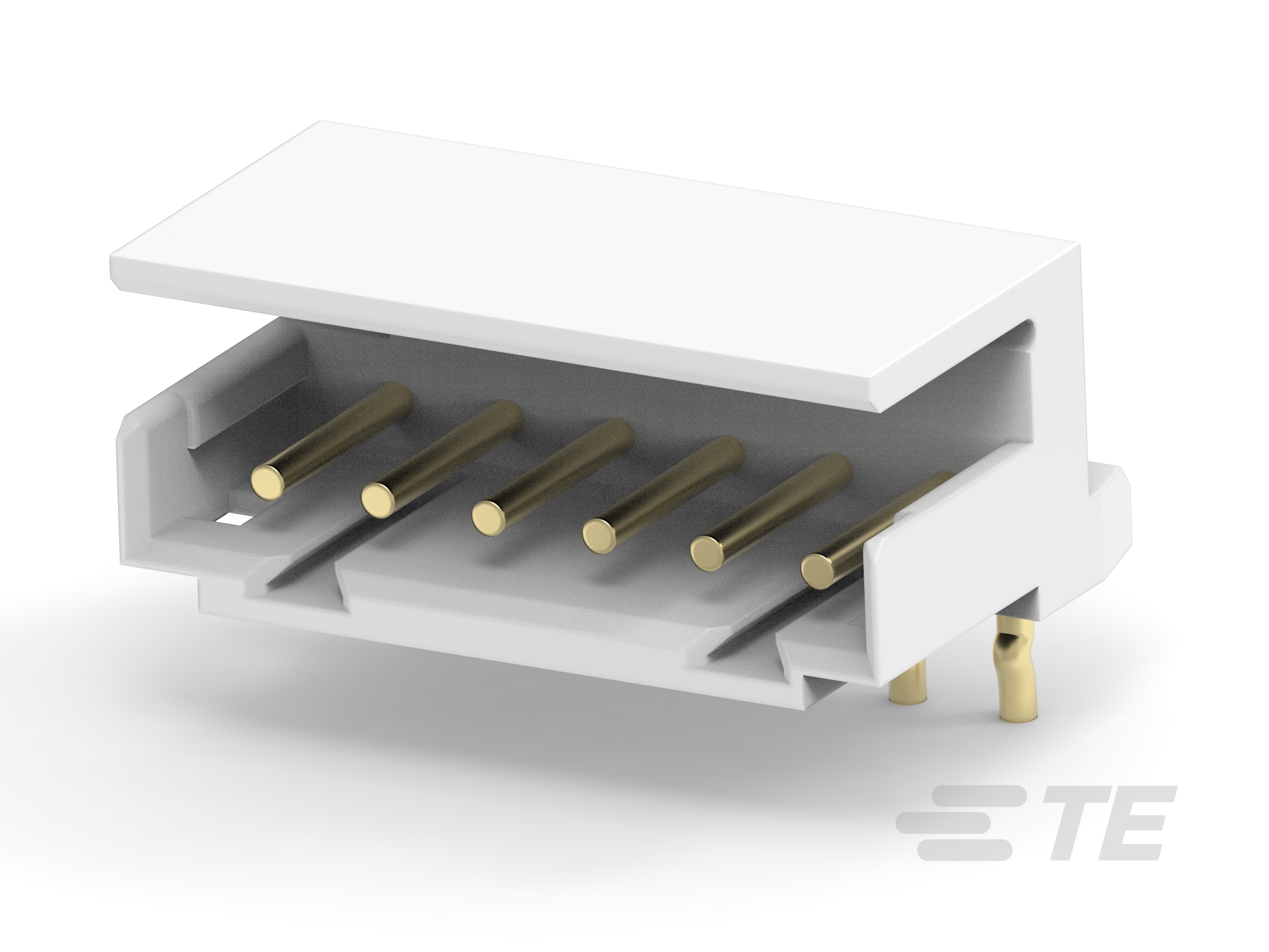 CT P/HDR BOX-H 6P SHORT W/KINK-292130-6