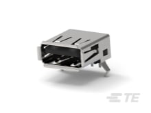 Std USB Type A, R/A, T/H-292303-2