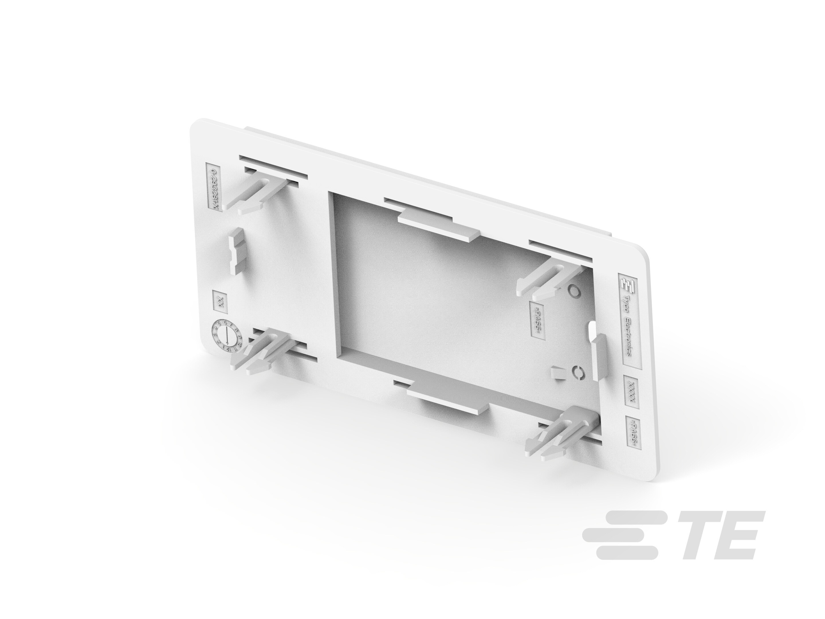 ASS'Y WALL OUTLET FRAME WHITE-293286-1