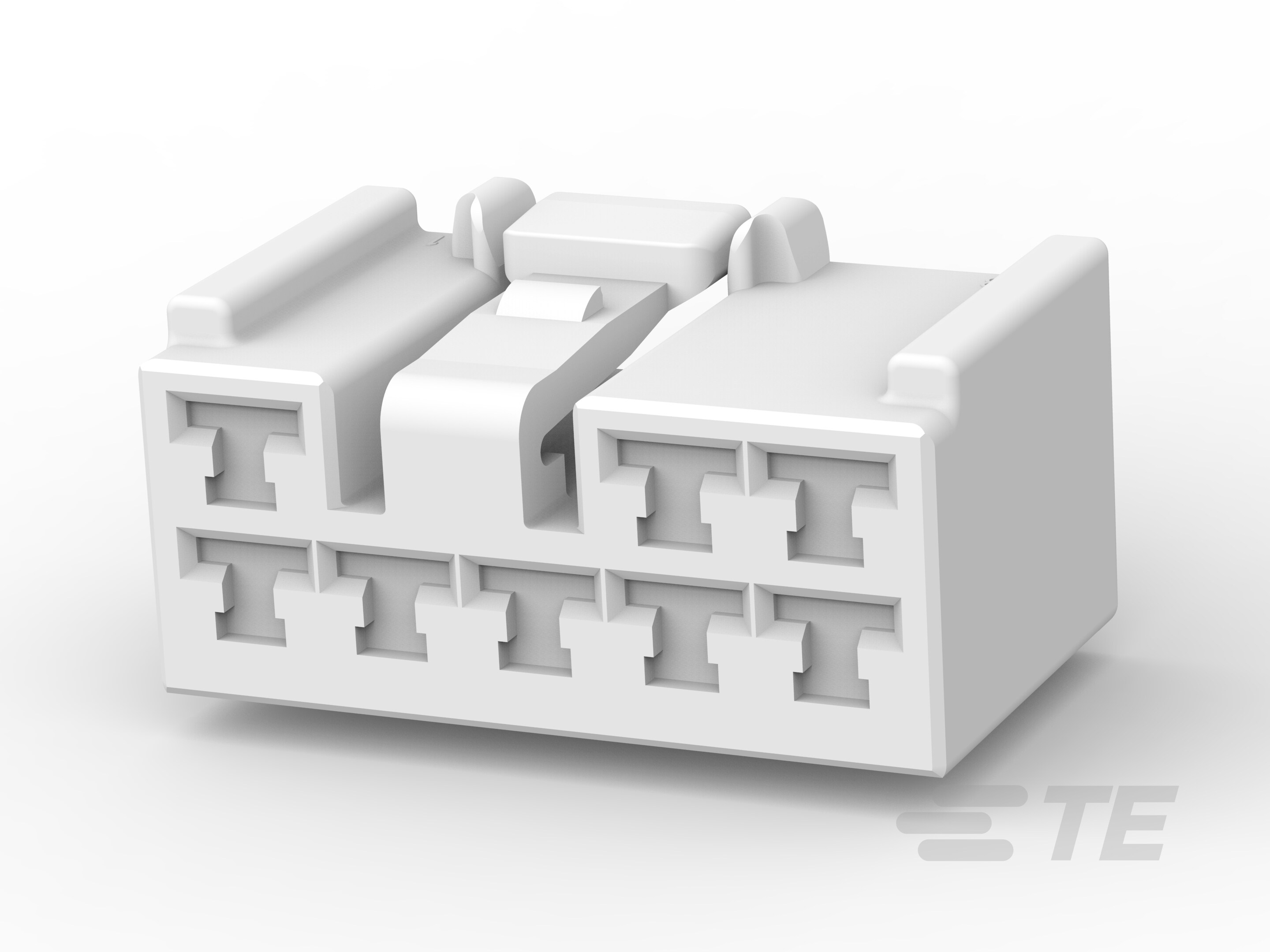PL 187 PLUG HSG 8P NYLON NAT-316441-1