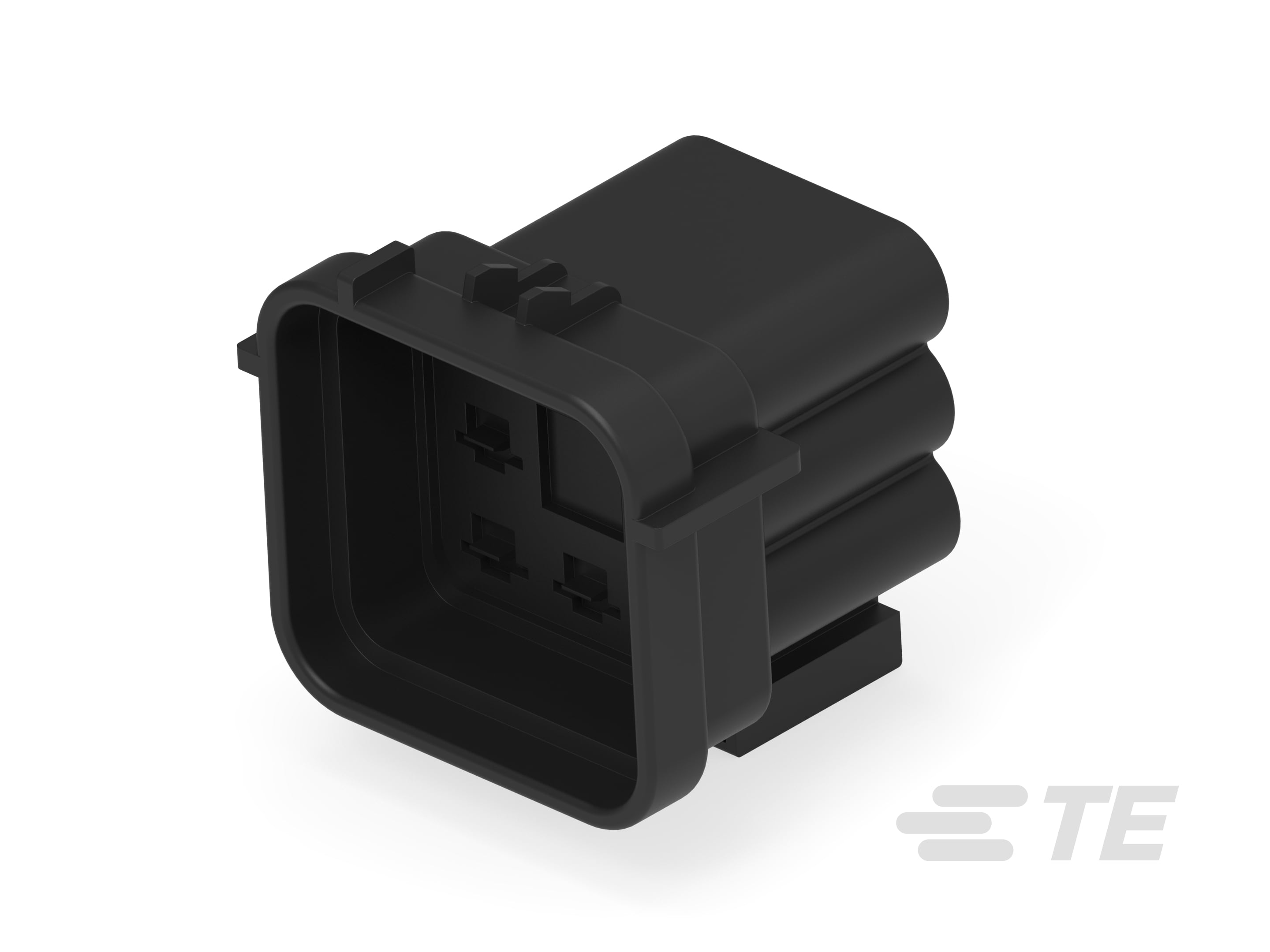 8 WAY TAB HSG.BLACK-344073-1