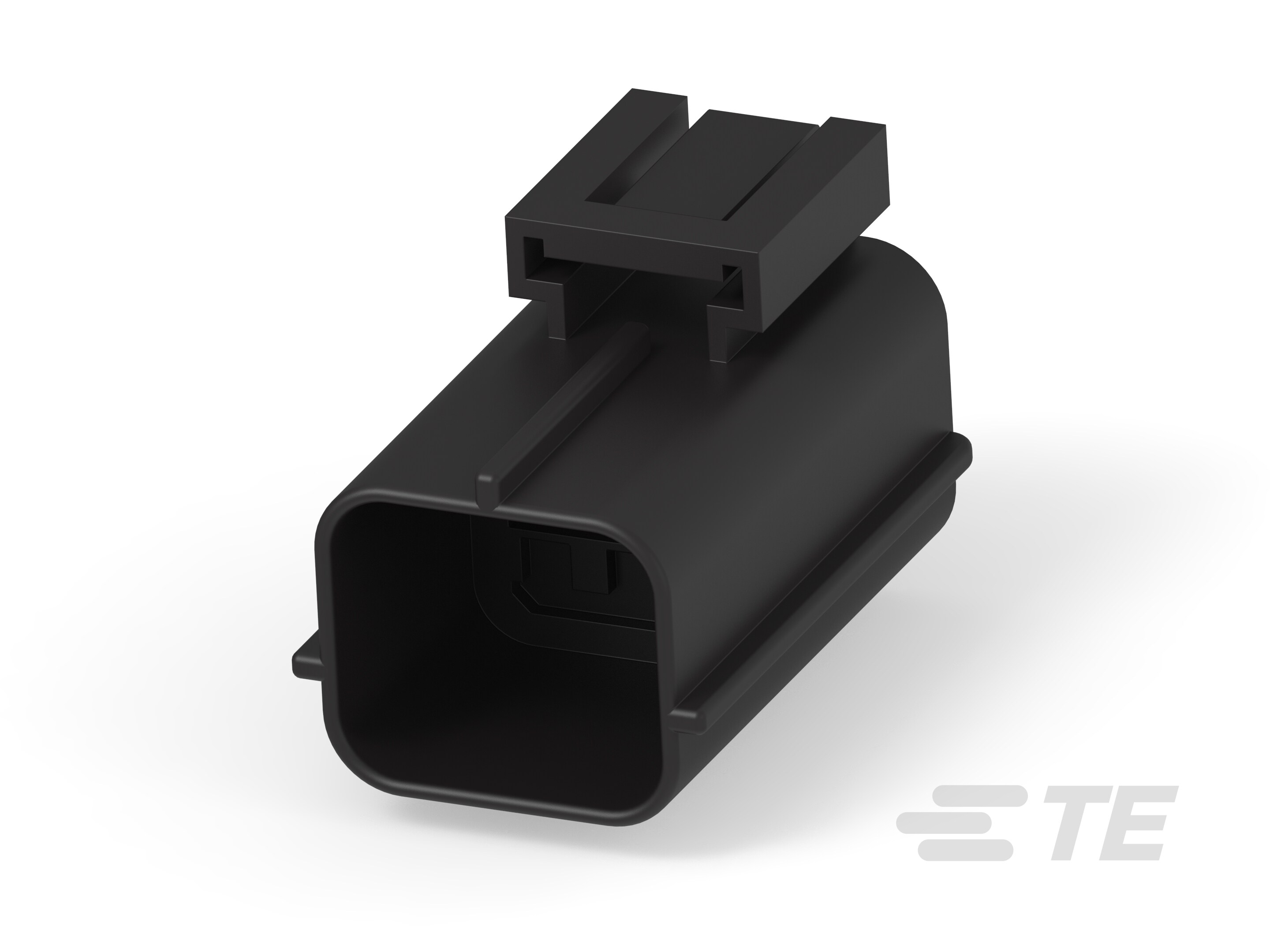 6 WAY TAB HSG.- BLACK    ECONO-344265-1