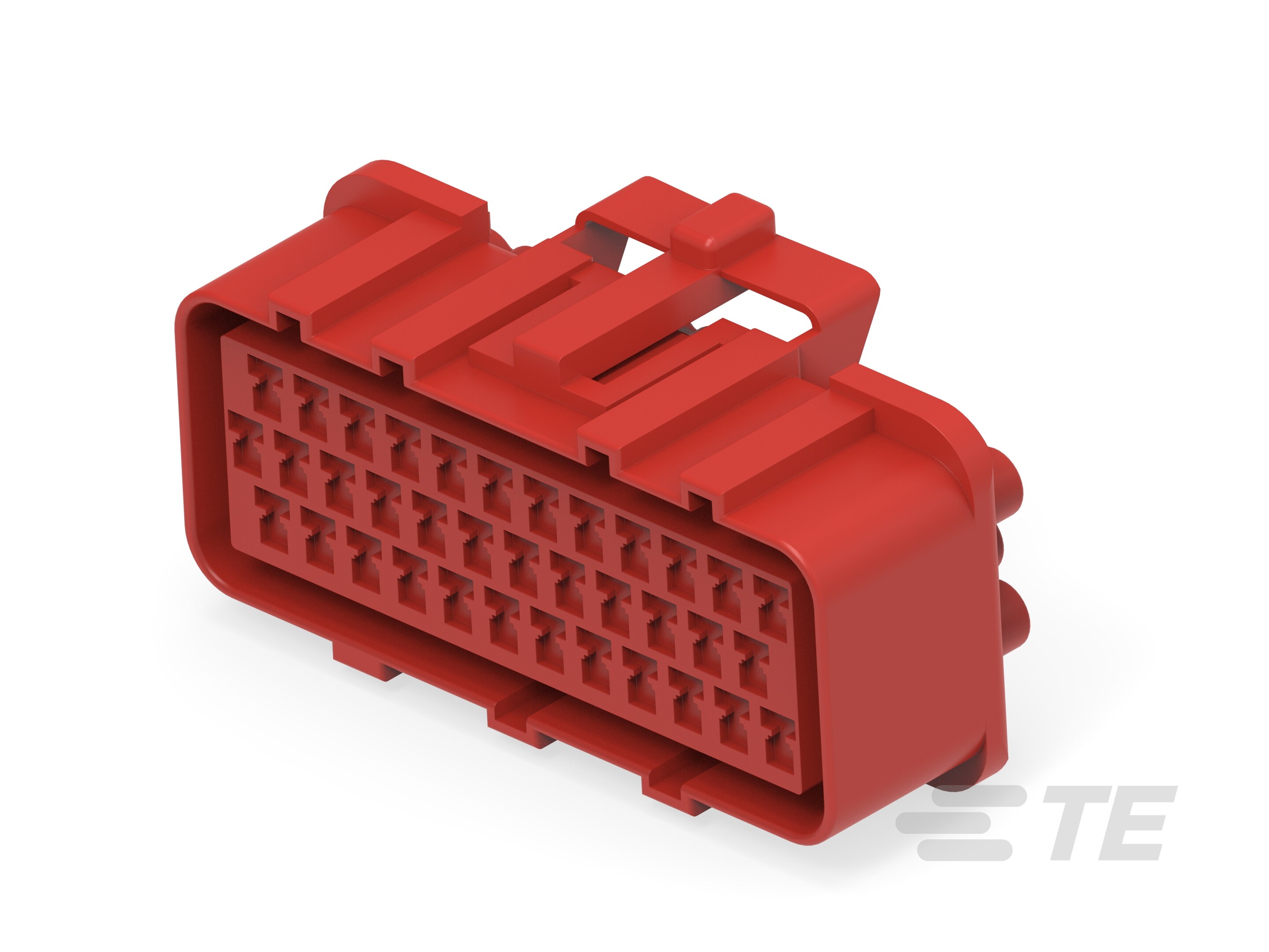 36 WAY REC HSG ASSY RED  60P P-346189-5