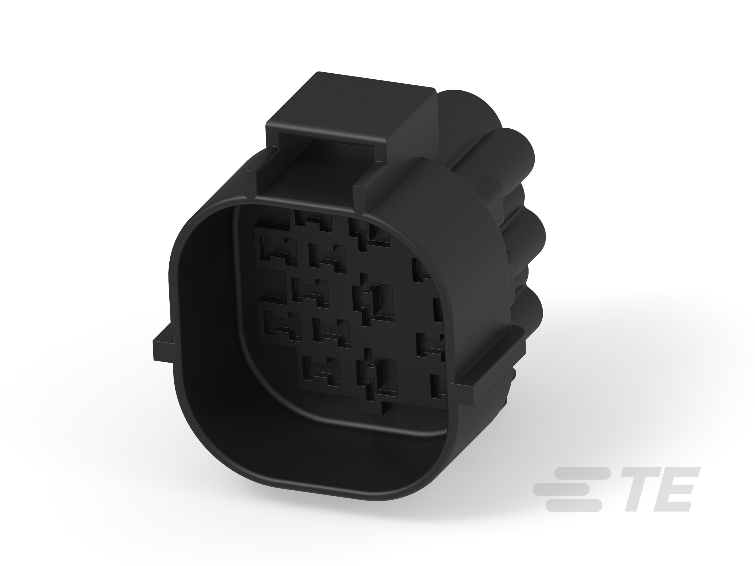 E-S MK-2(+) 15P CAP HSG BLACK-368301-1