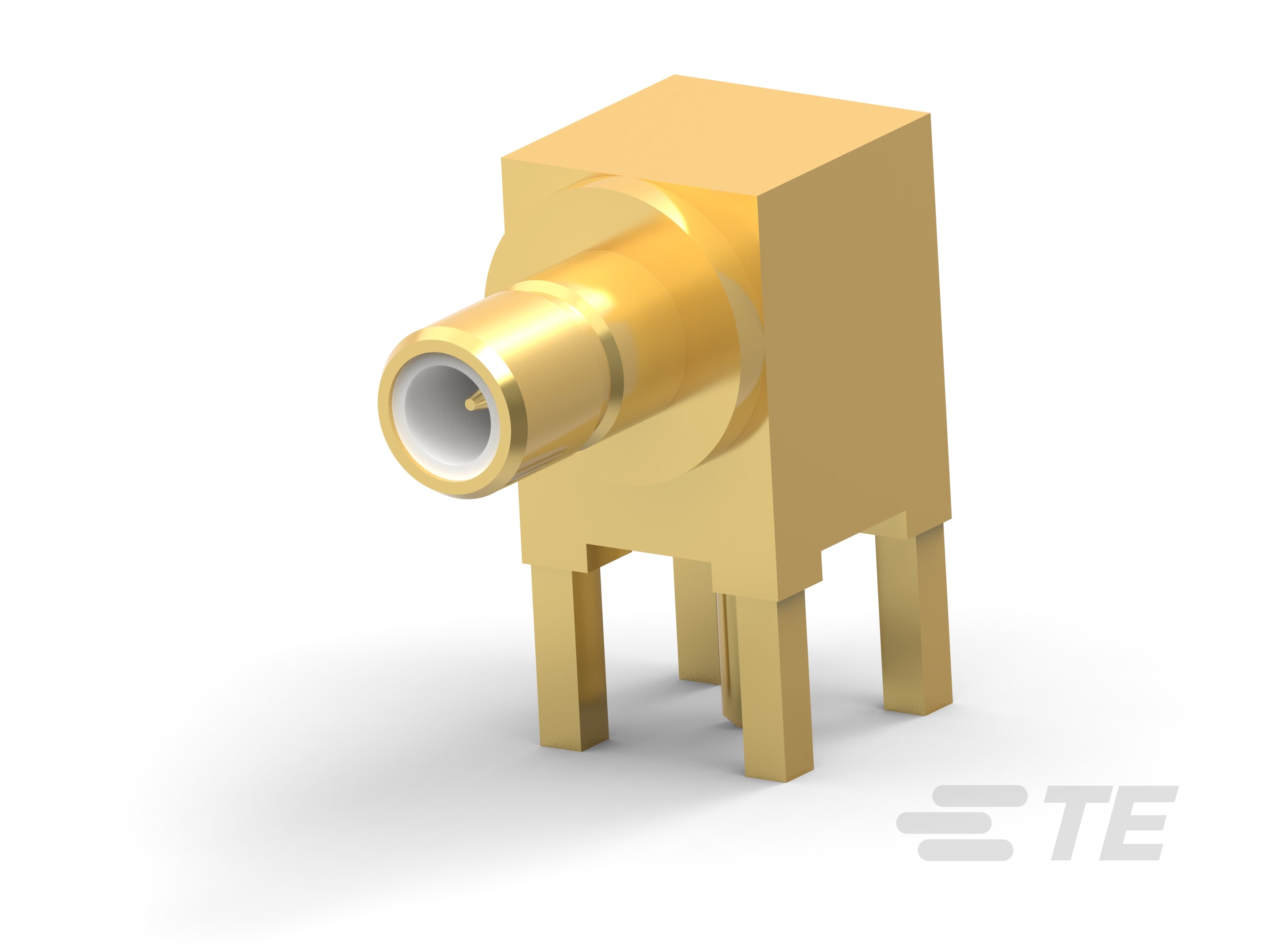 SMB Connector: Jack, Right-Angle Mount, Mated Outer Dia. 4.75mm-CAT-884-SMBMRA50