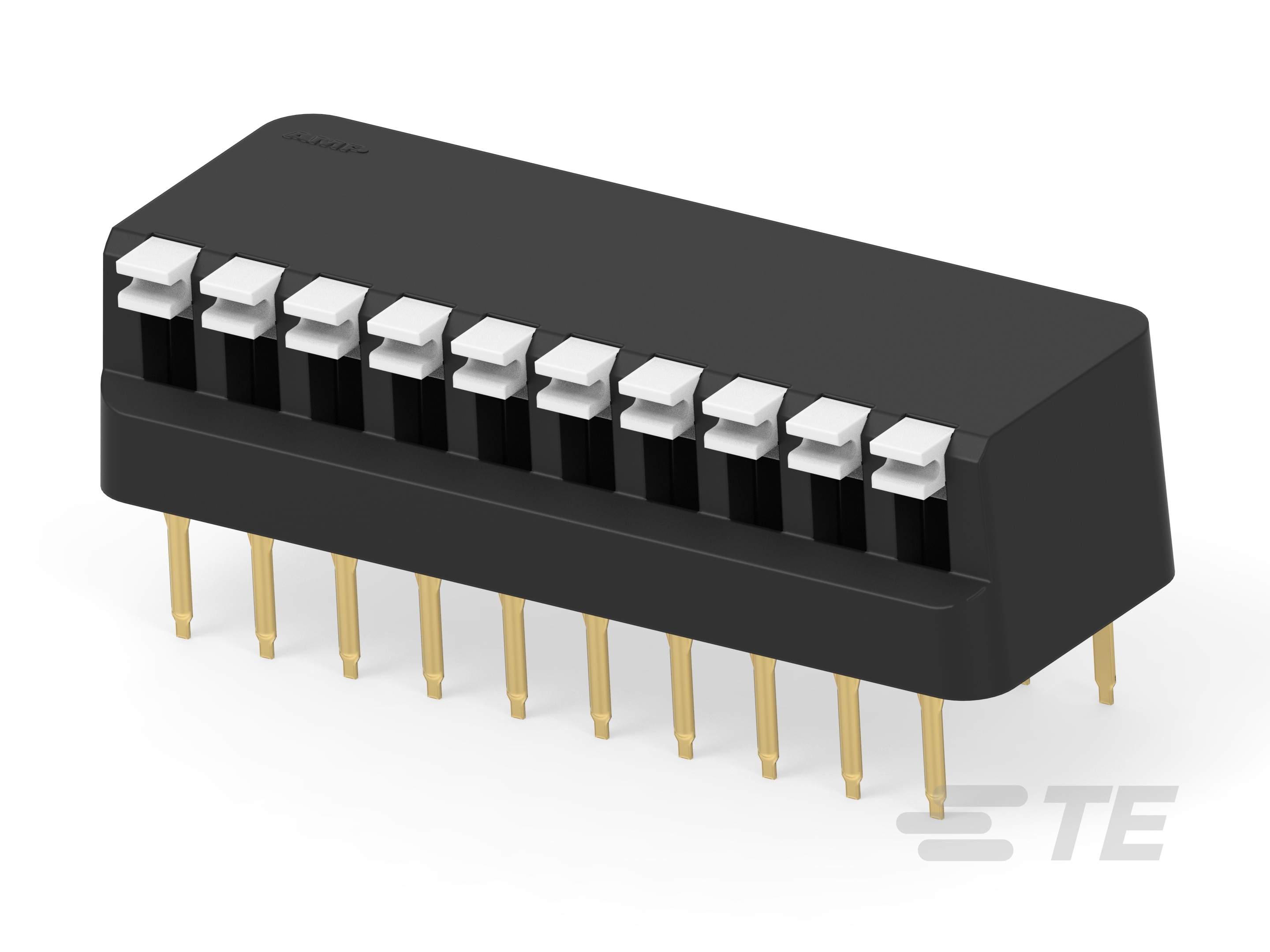 RIGHT ANGLE DIP SW 10 POS AU-435802-8
