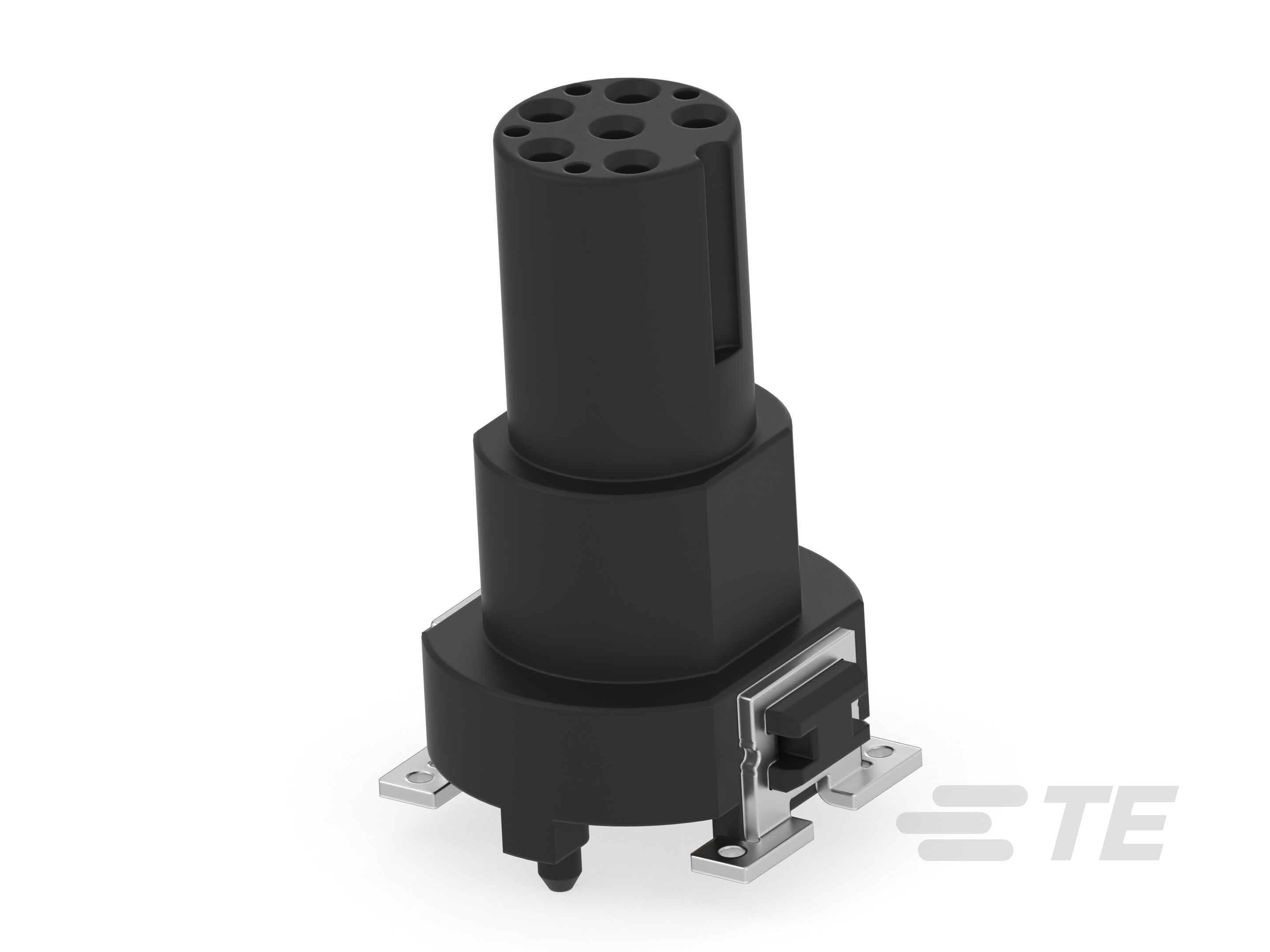 M8 FEMALE, A CODE, 6P, 16.25MM SMT-464561-E