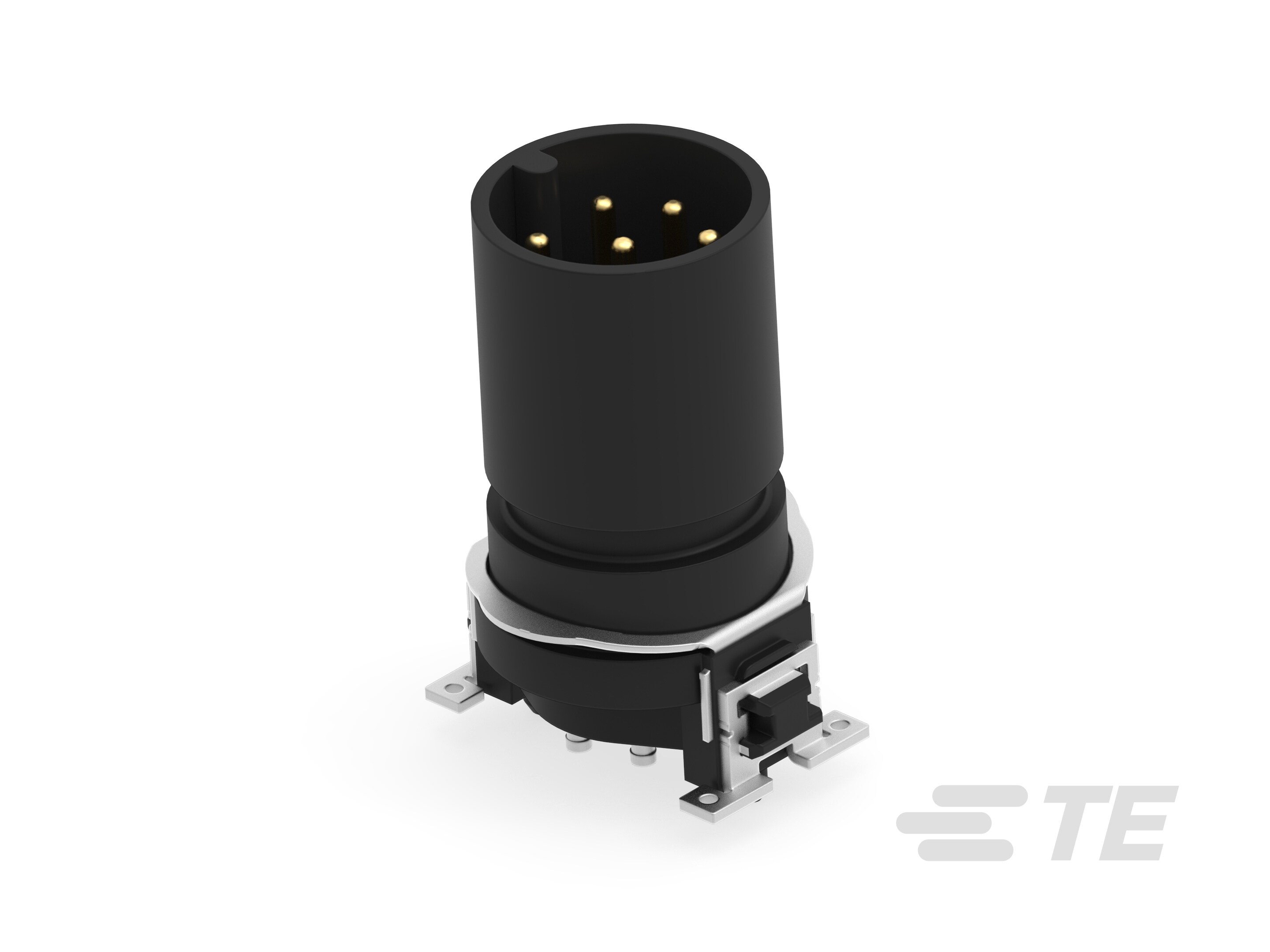 M12 MALE, A CODE, 8P, 10.5MM SMT-464800-E