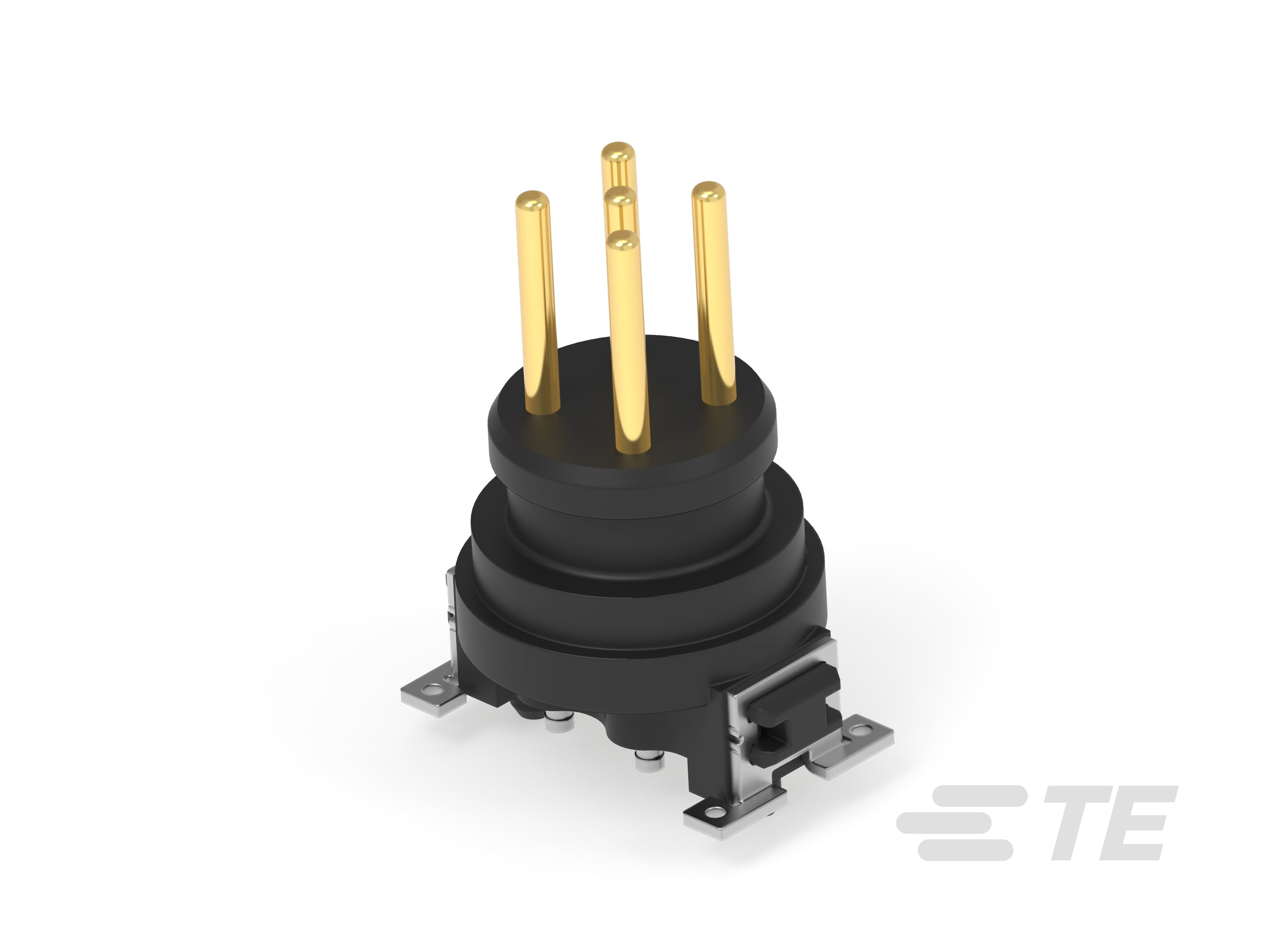 M12 MALE, UNI CODE, 5P, 10.5MM SMT, DI-474331-E